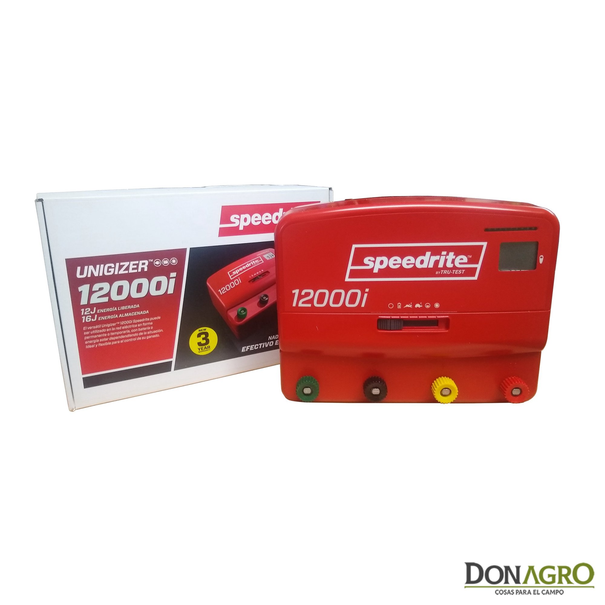 Boyero Electrificador 220v / 12v Speedrite 12000i 12j 120km