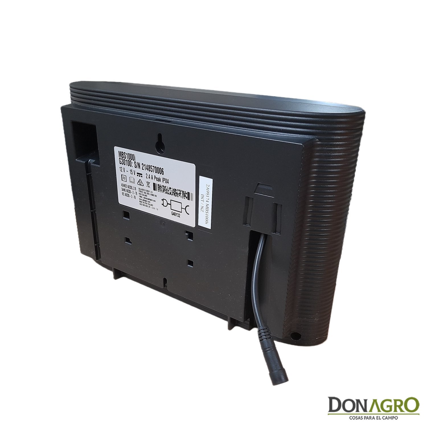 Boyero Electrificador 220v Gallagher MBS 1000i 10.0j 45km