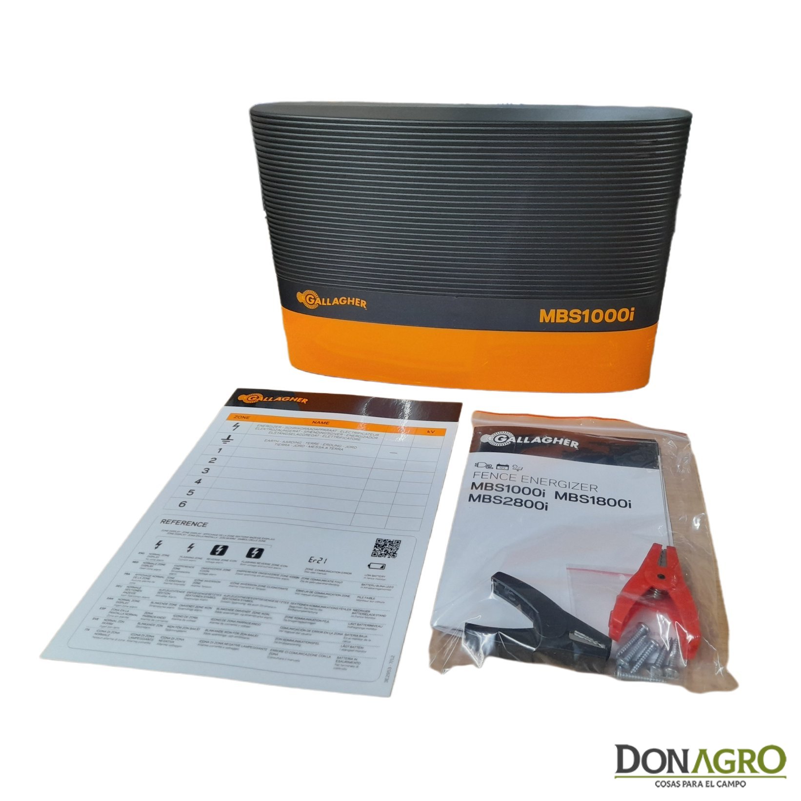 Boyero Electrificador 220v Gallagher MBS 1000i 10.0j 45km