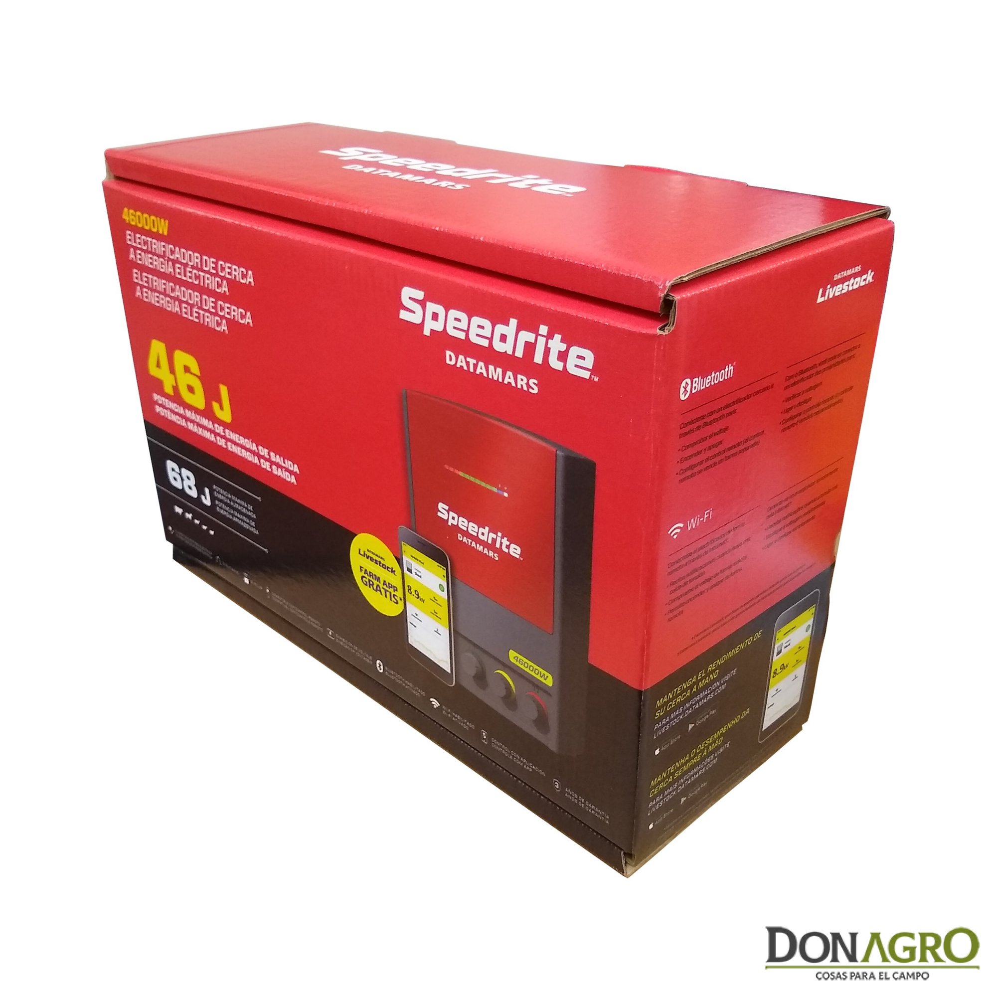 Boyero Electrificador 220v Speedrite Datamars 46000w 46j 460km