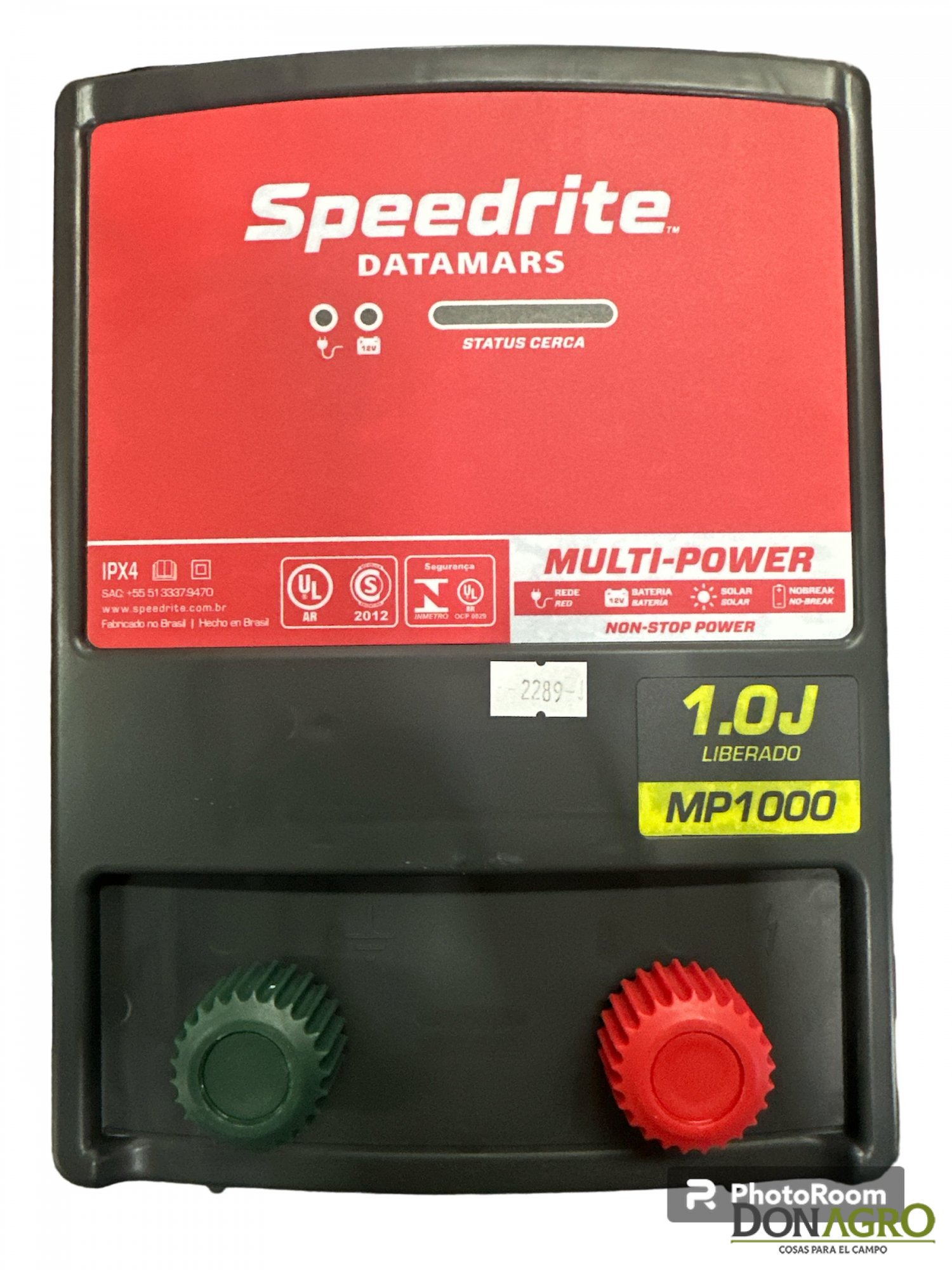 Boyero Electrificador Dual 220v -12v Speedrite Datamars MP1000 1j