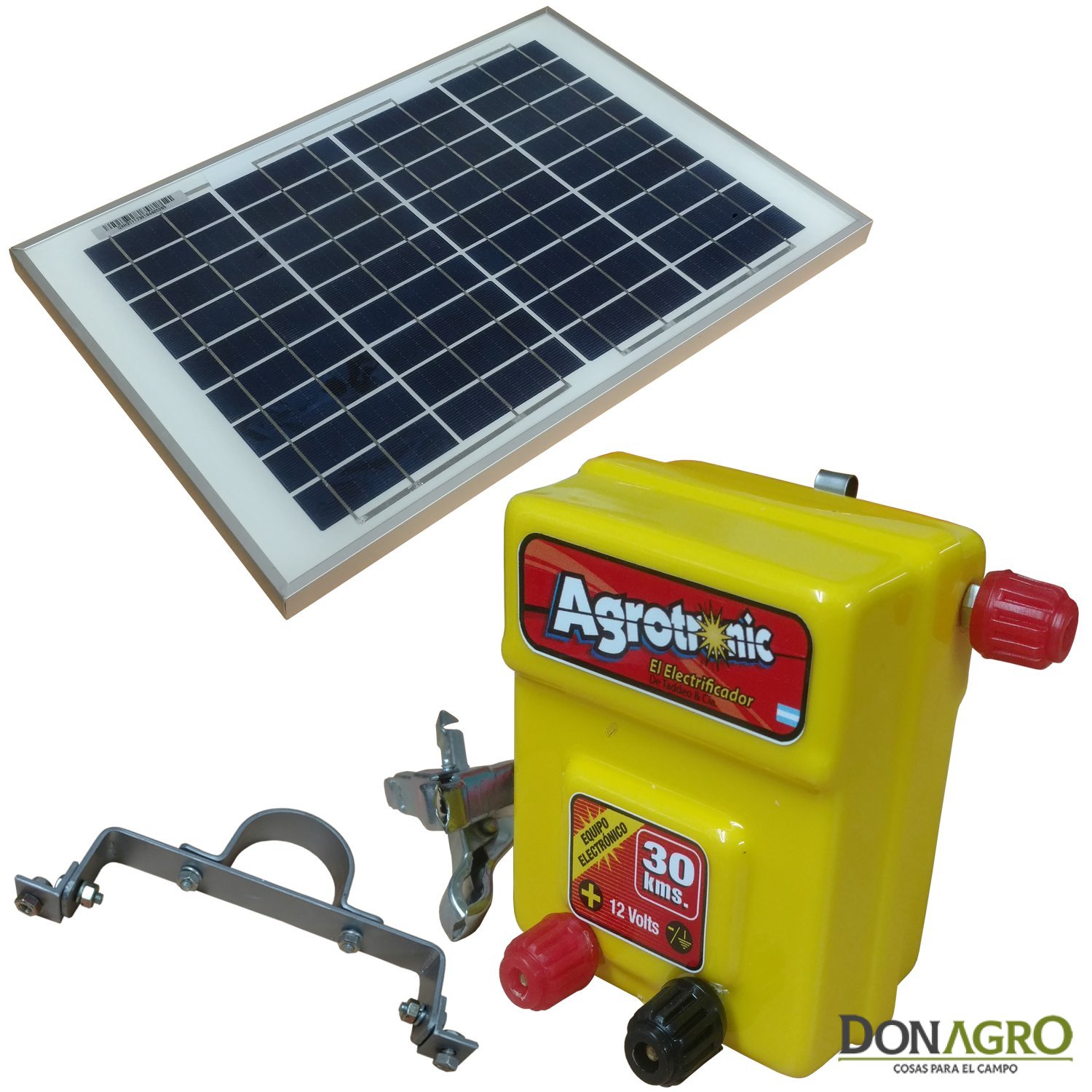 Boyero Electrificador Solar Agrotronic ENERTIK 1.10j 30km