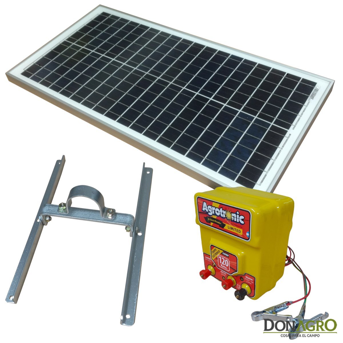 Boyero Electrificador Solar Agrotronic ENERTIK 2,4j 120km