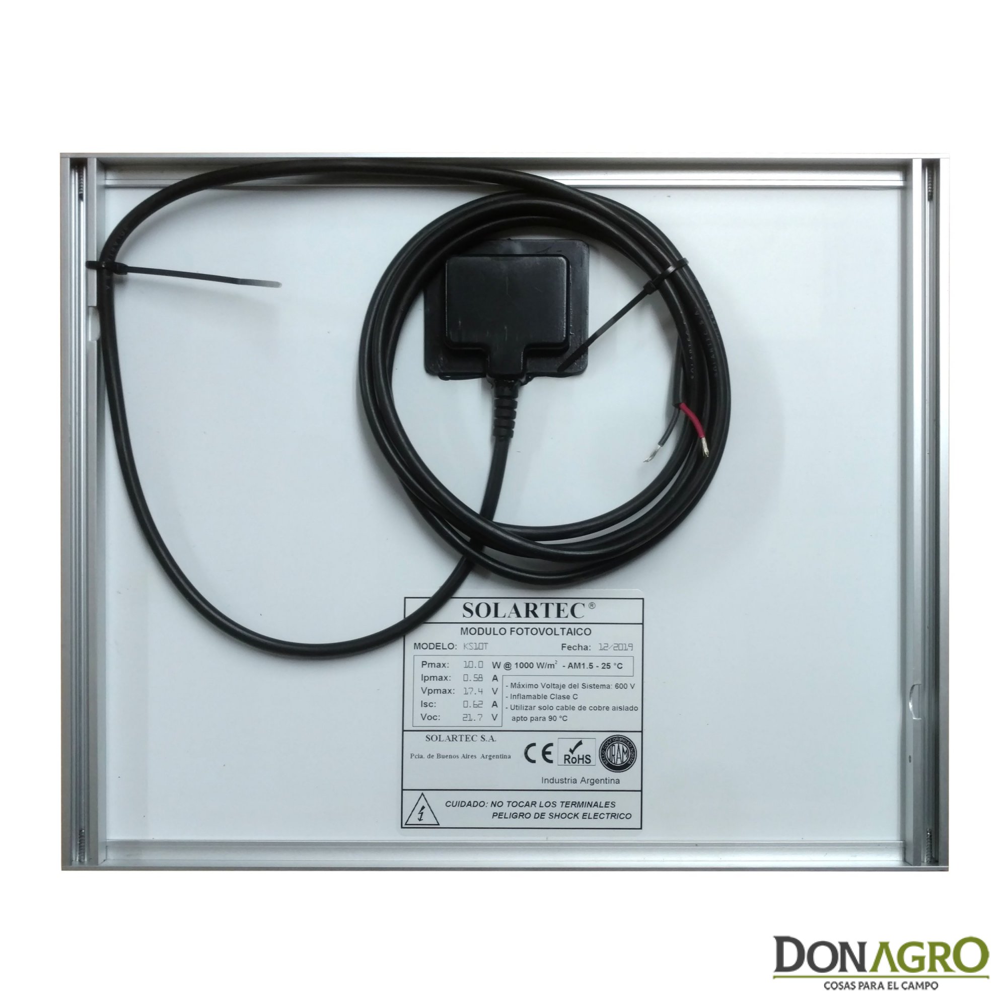 Boyero Electrificador Solar Agrotronic SOLARTEC 1.10j 30km