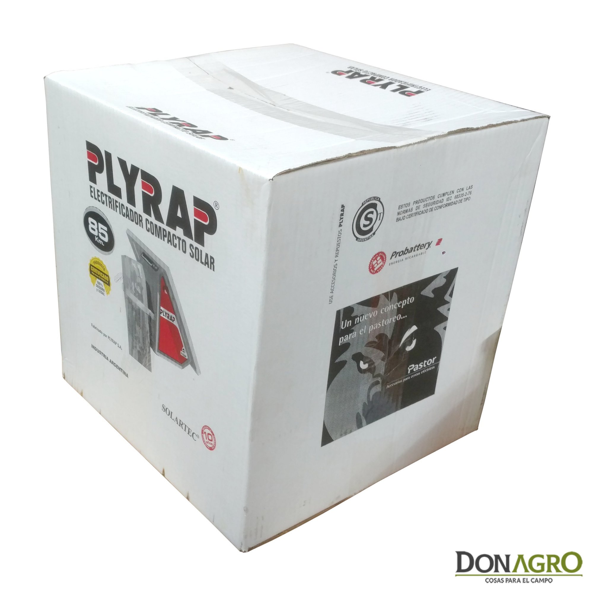 Boyero Electrificador Solar con Bateria Plyrap 5.8j 85km