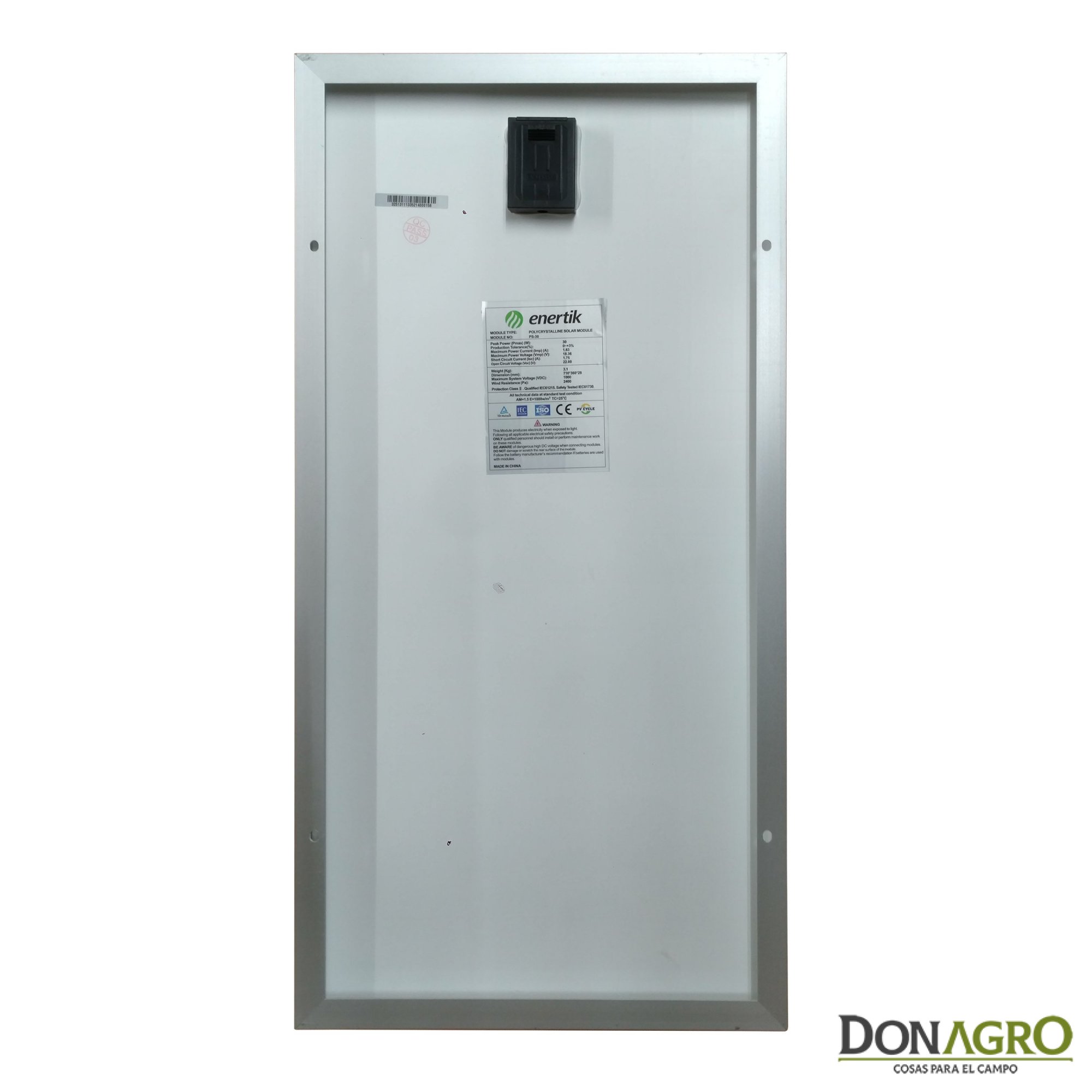 Boyero Electrificador Solar Plyrap ENERTIK 3.9j 70km