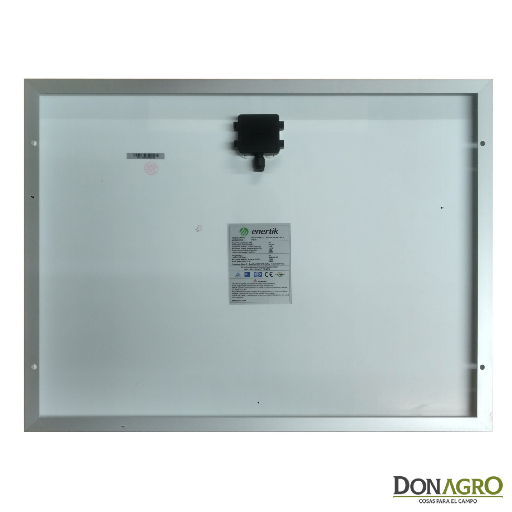 Boyero Electrificador Solar Plyrap ENERTIK 6.0j 120km