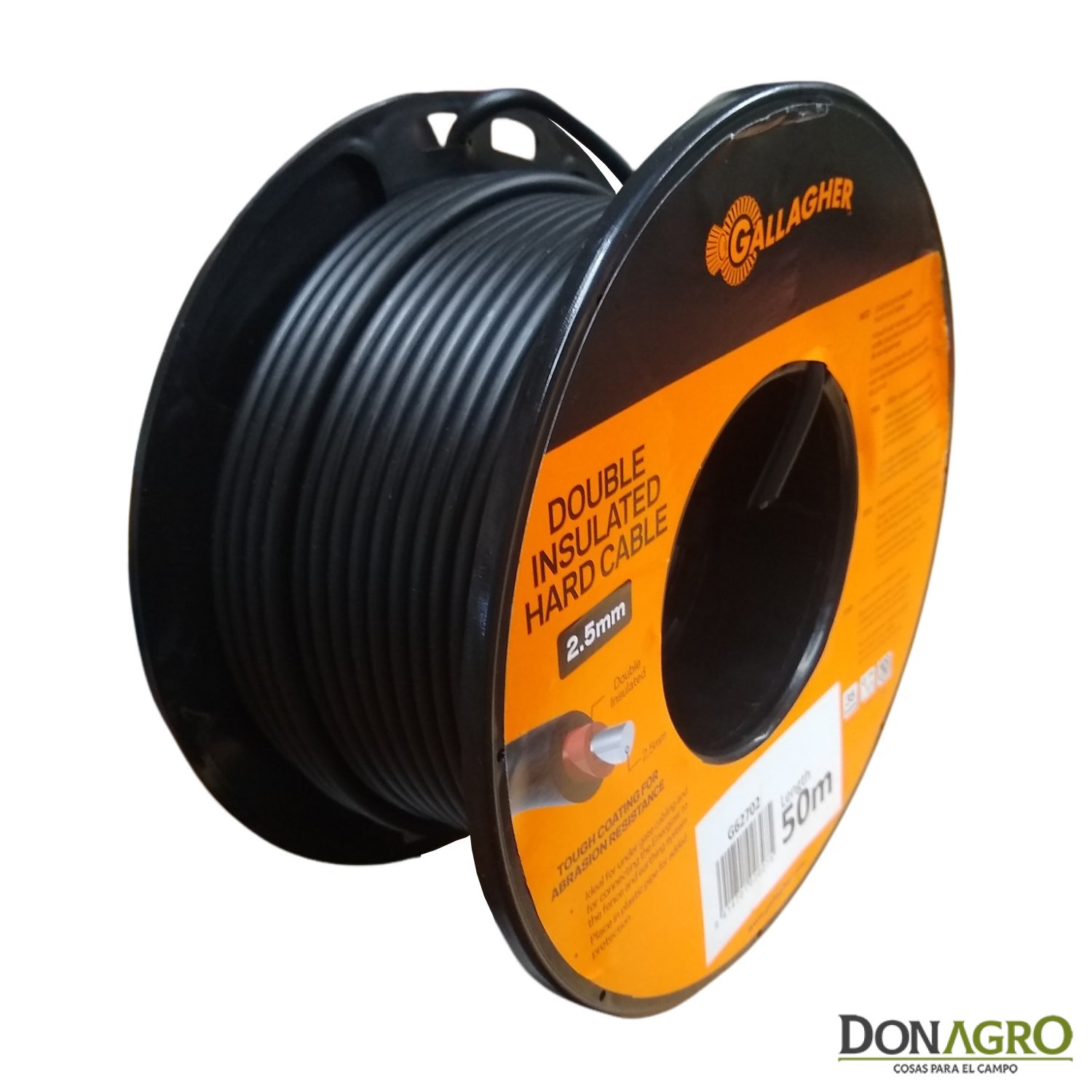 Cable subterráneo Gallagher 2.5mm 50 mts