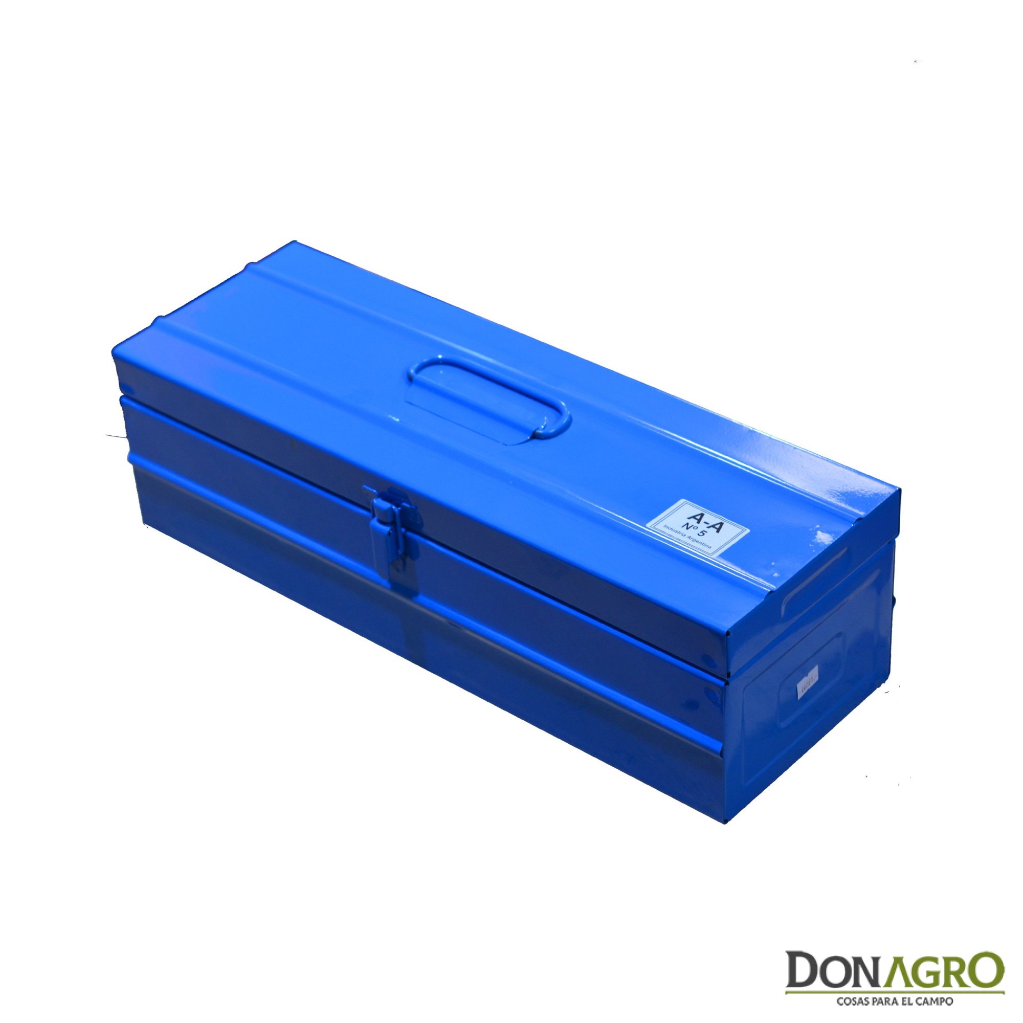 Caja Metalica Azul N°5