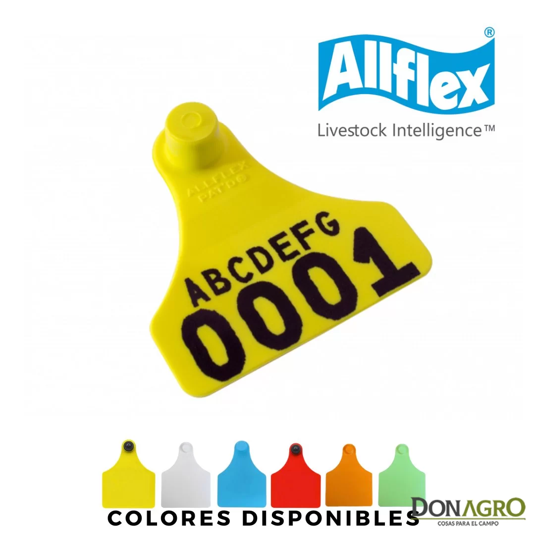 Caravana AllFlex Mediana Numerada x25 Unid.