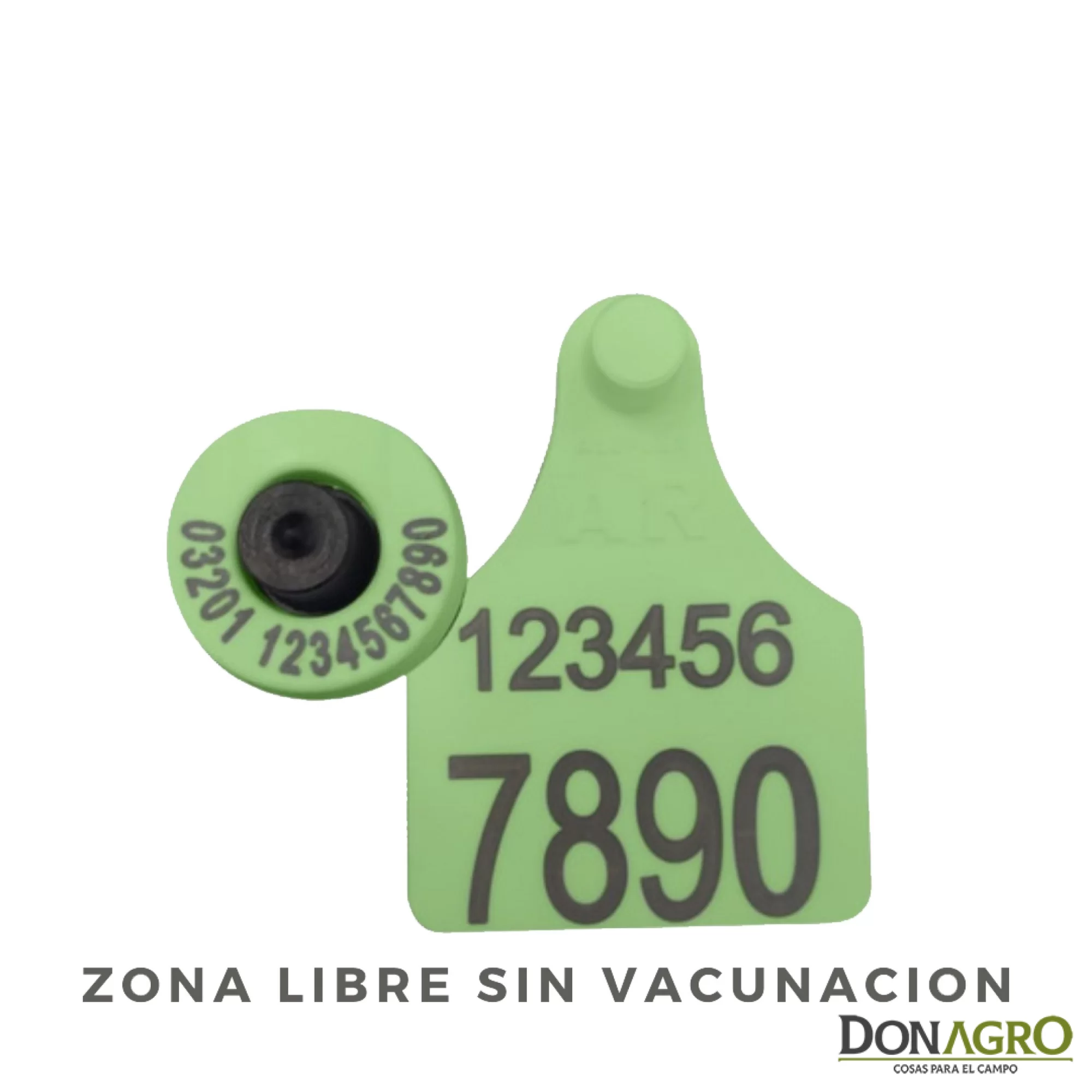 Caravana  Electronica ALLFLEX Oficial SENASA Binomio 25 Unid. ZONA LIBRE AFTOSA