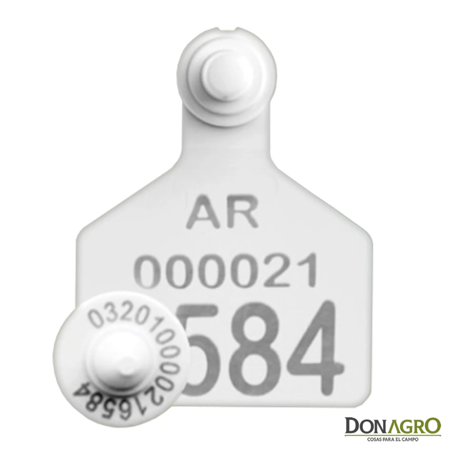 Caravana Electronica DATAMARS Oficial SENASA Binomio 25 Unid. HDX TAMBO