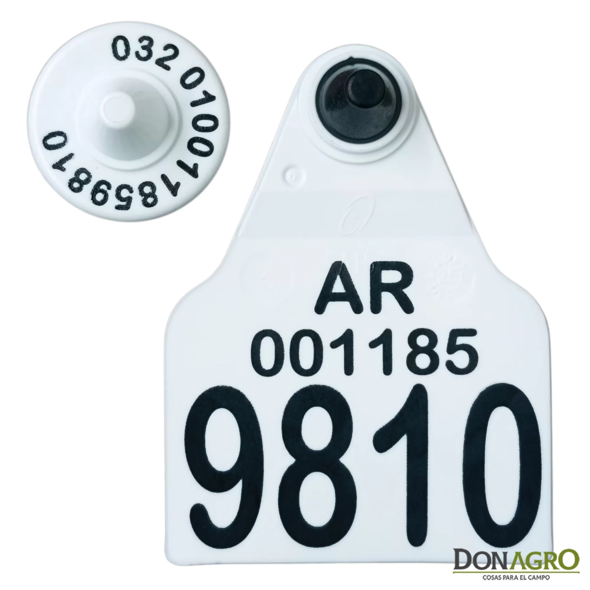 Caravana Electronica DATAMARS Oficial SENASA Binomio 25 Unid. HDX TAMBO