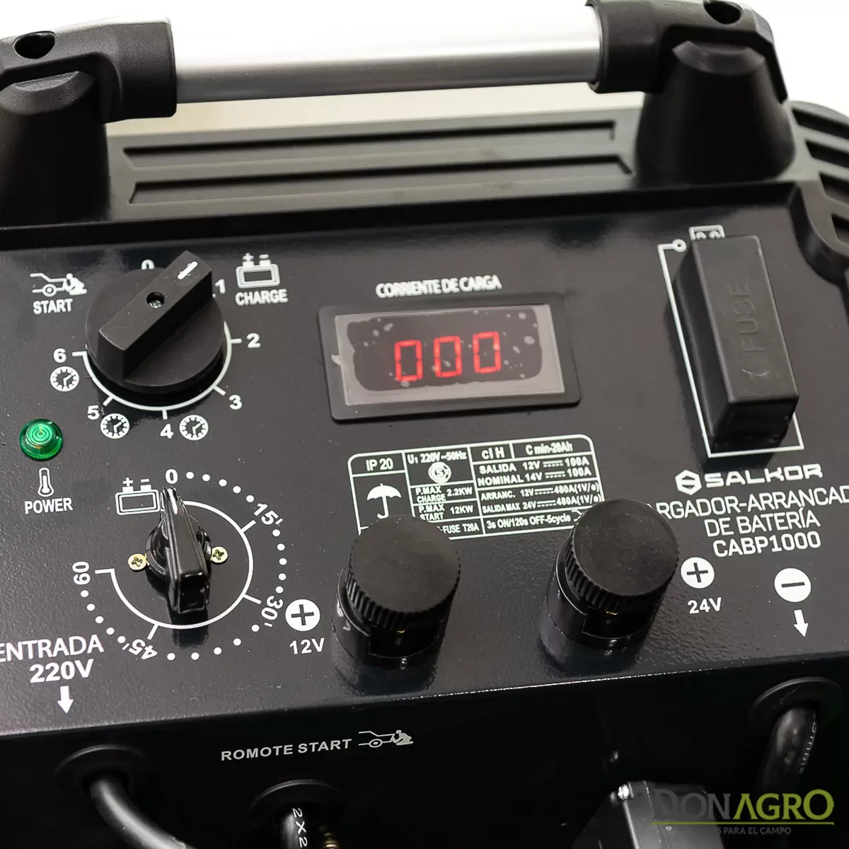 Cargador Arrancador De Batería Auto 100 Amp - Salkor