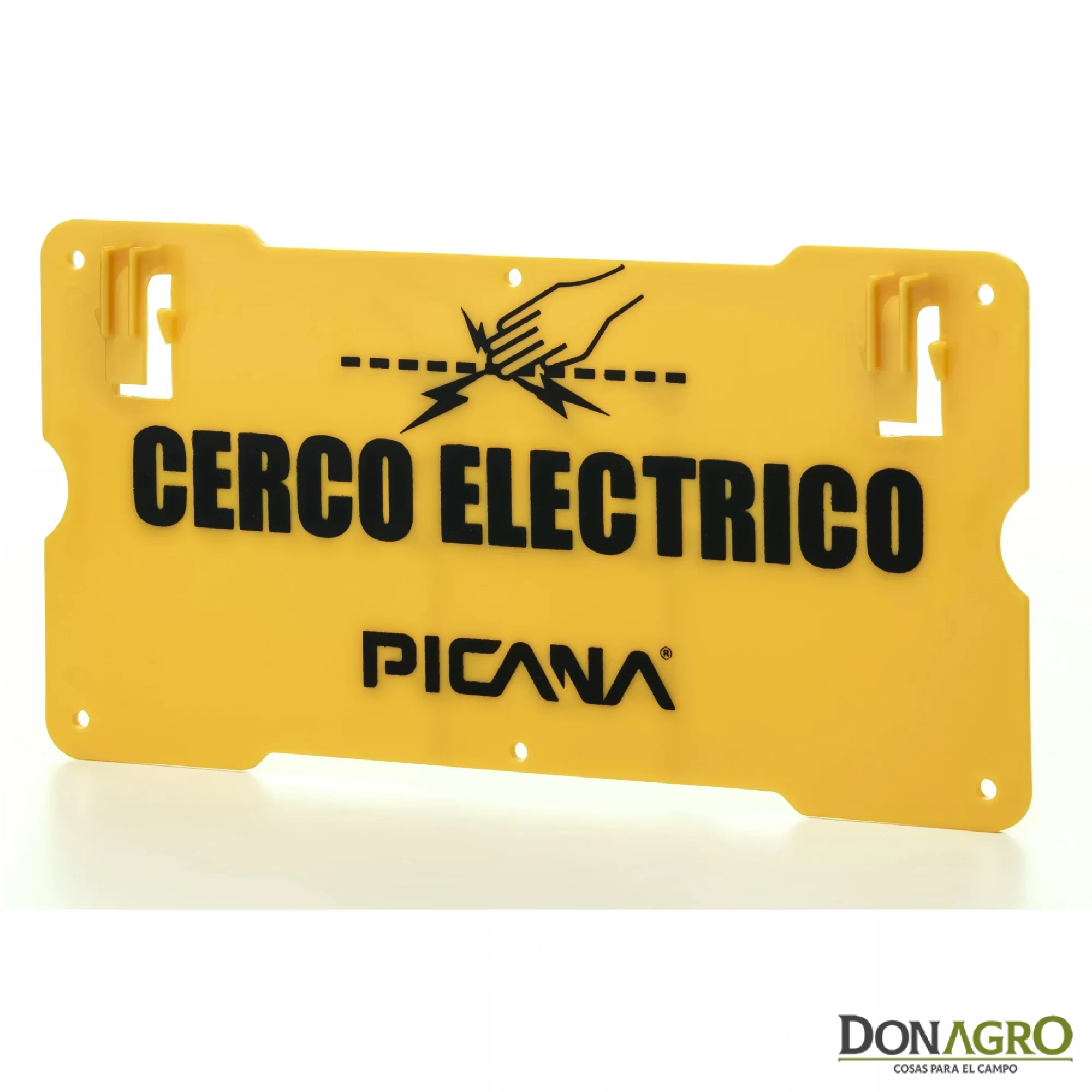Cartel advertencia Cerco Electrico Picana