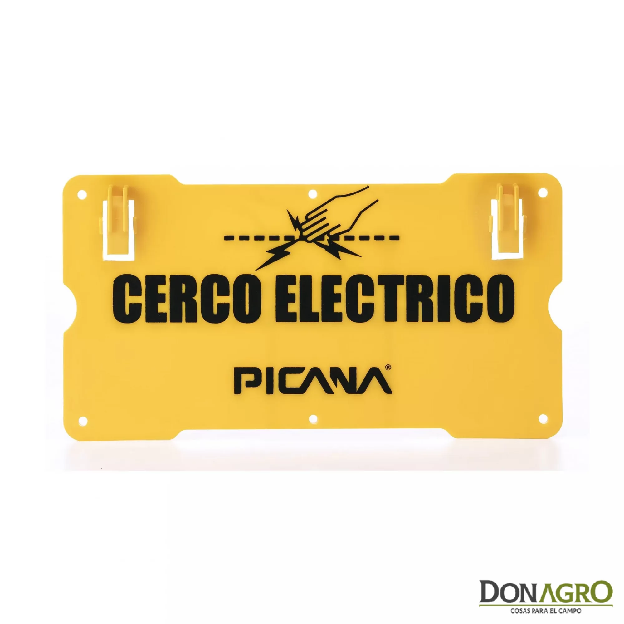 Cartel advertencia Cerco Electrico Picana