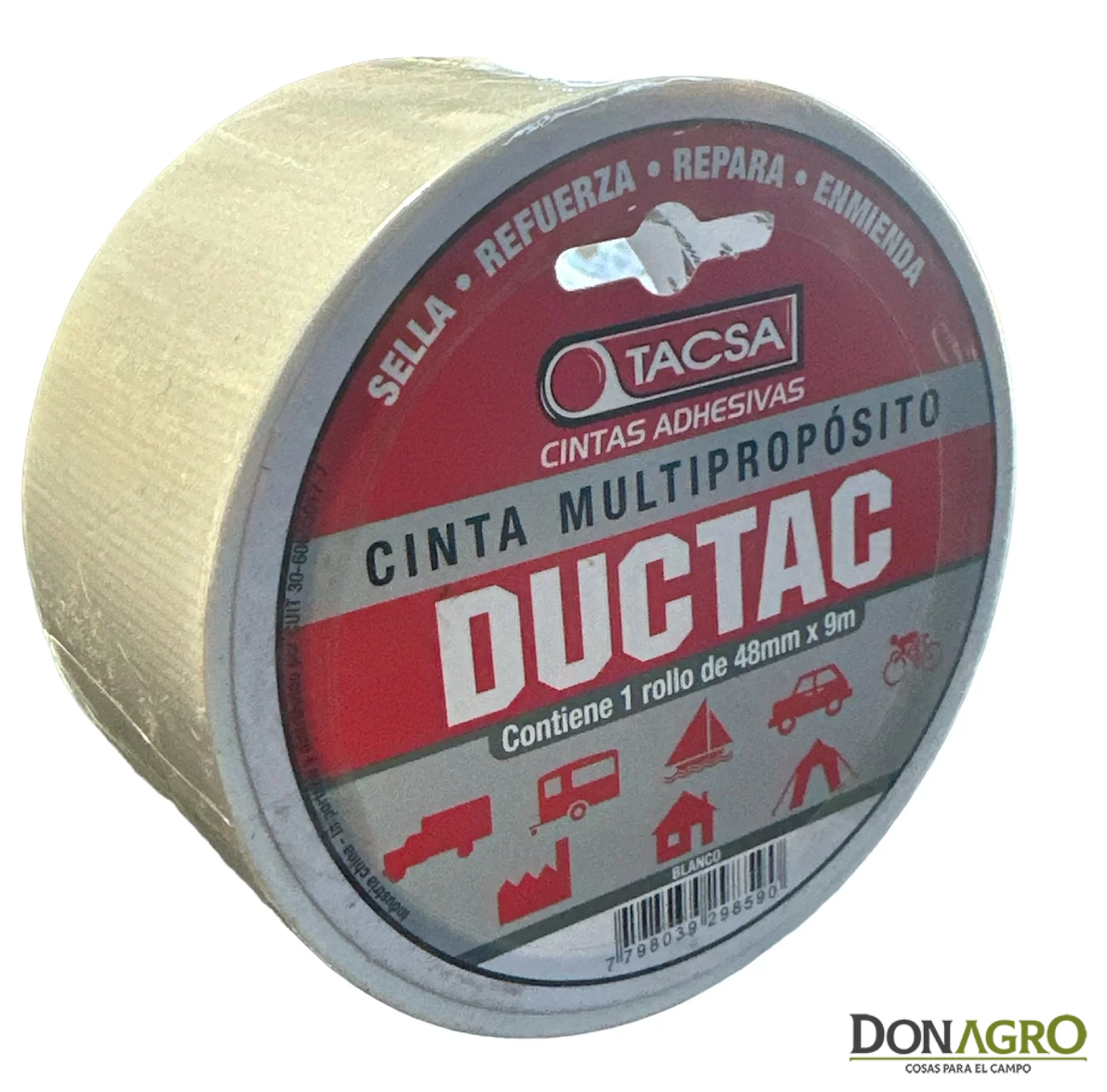 Cinta Multiproposito DUCTAC 9mts