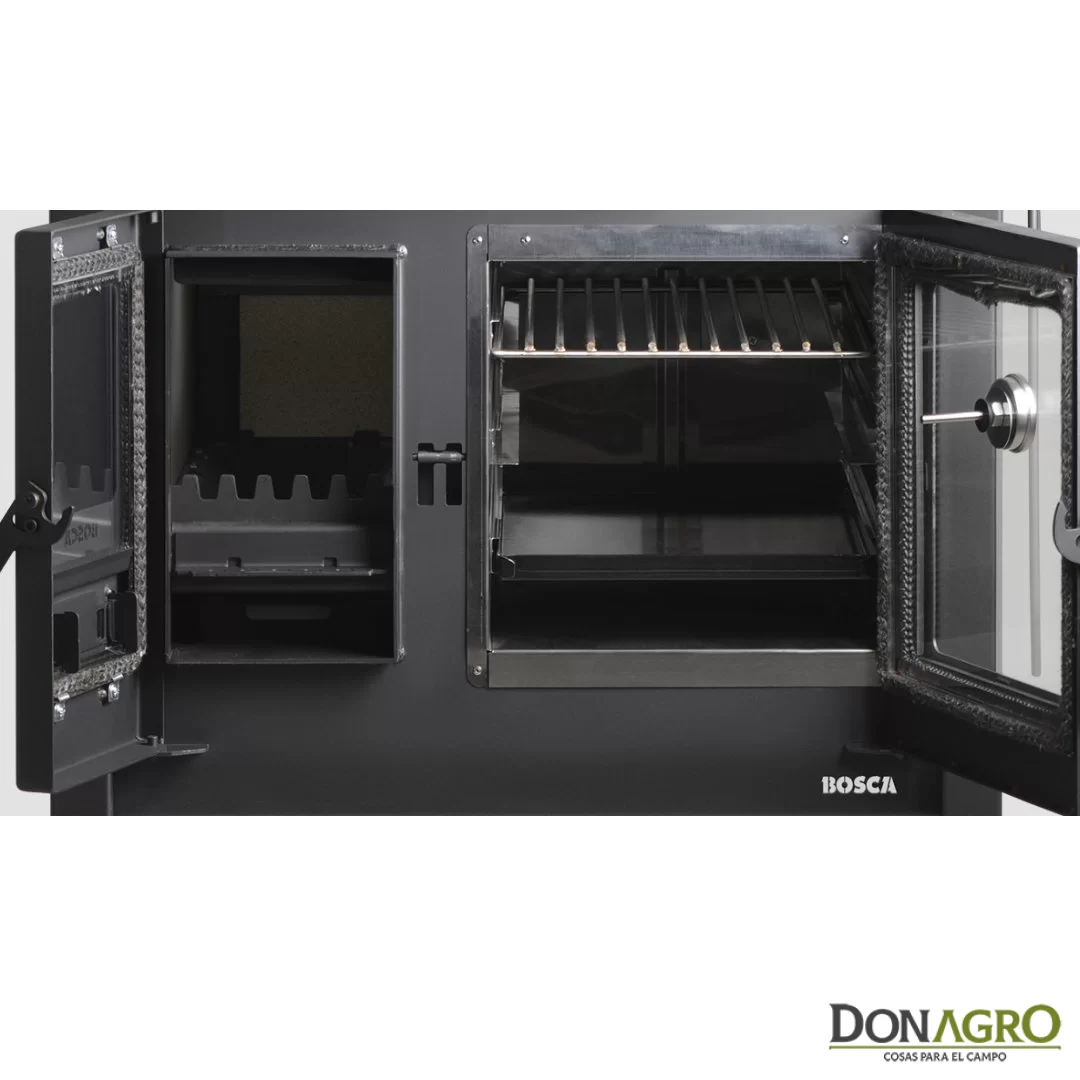 Cocina a Leña Bosca Ares 70 Charcoal