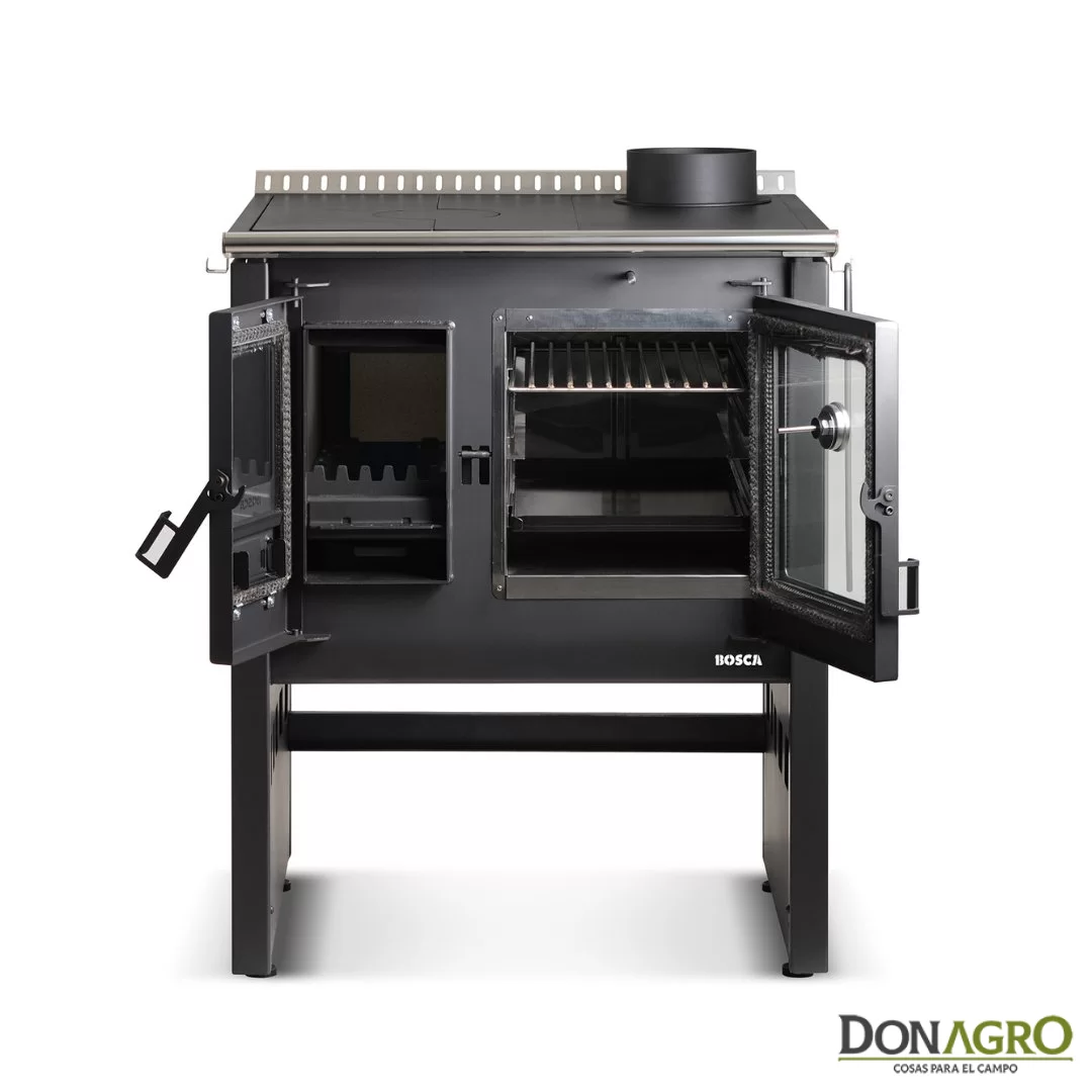 Cocina a Leña Bosca Ares 70 Charcoal