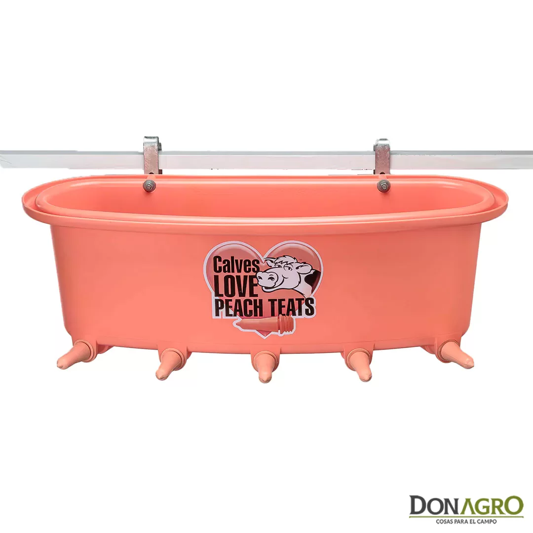 Comedero Abierto 25 Lts 5 Tetinas PEACH TEATS