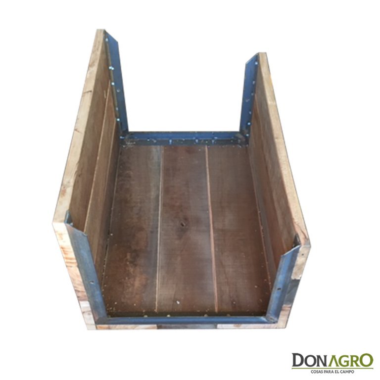 Comedero Feedlot Madera Dura