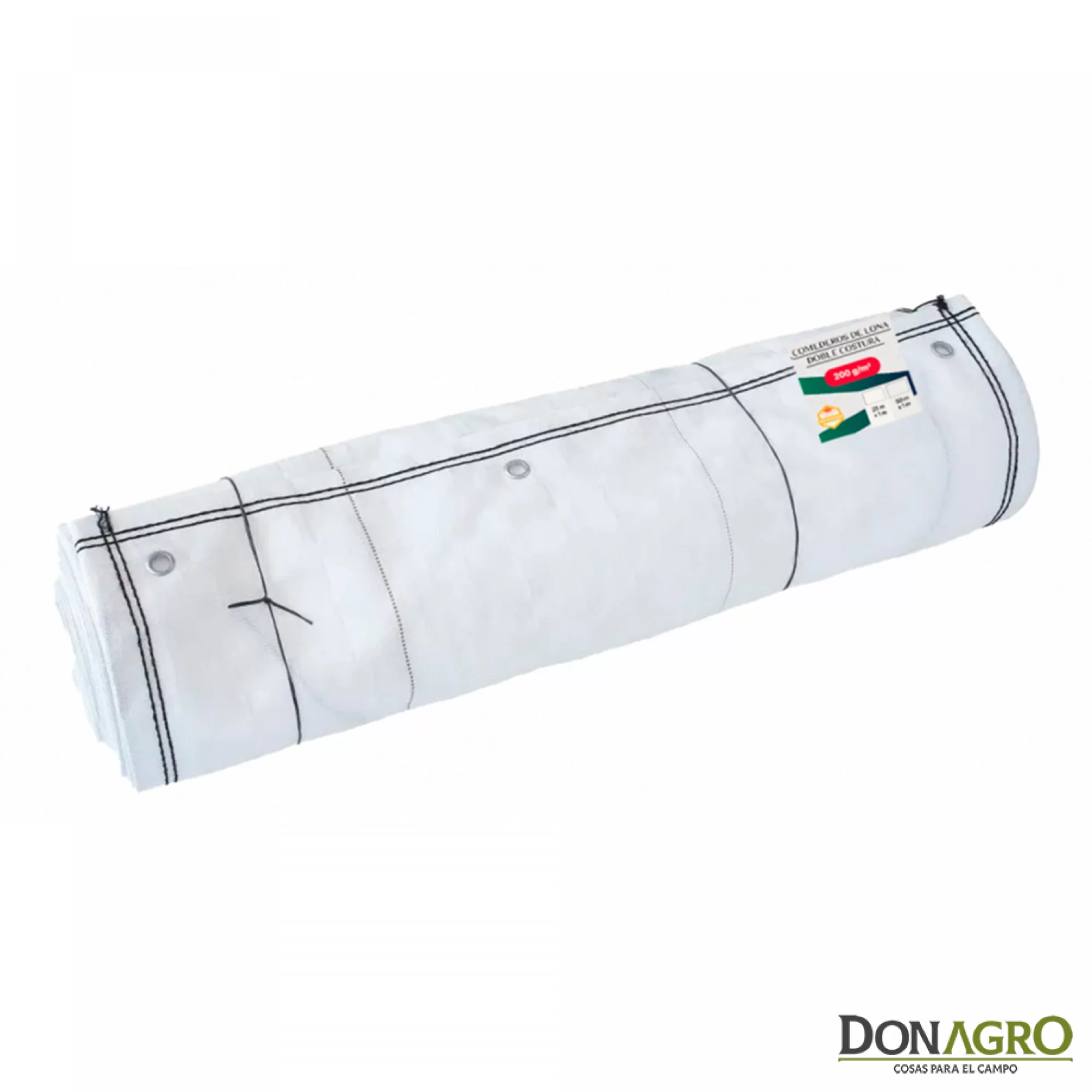 Comedero Lona 112 x 25 mts 200g/m Reforzado con Ojales