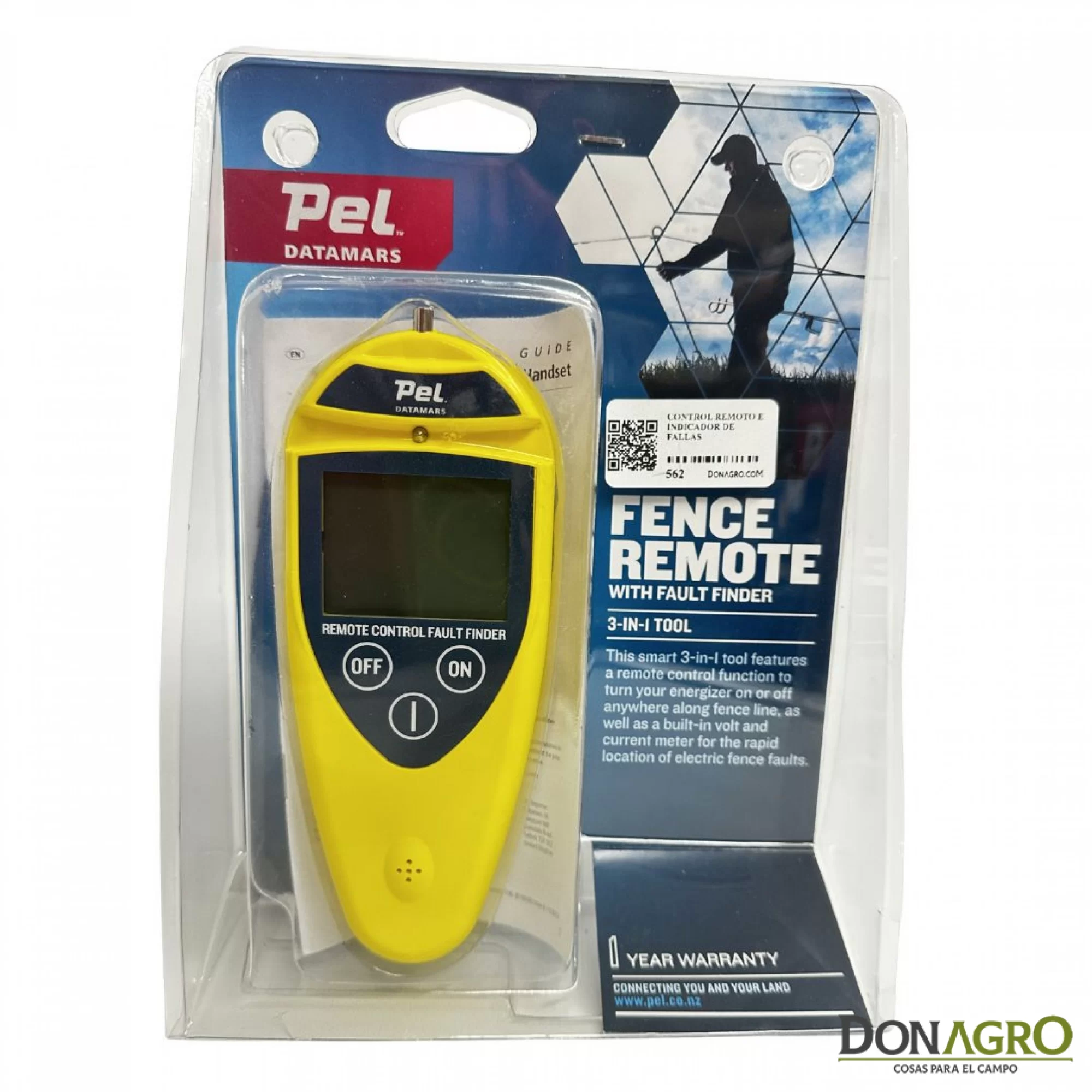 Control Remoto y Voltimetro Detector de Fallas PEL DATAMARS