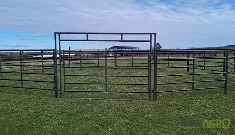 Corral Circular 10mts RINGO para equinos 1.80 alto