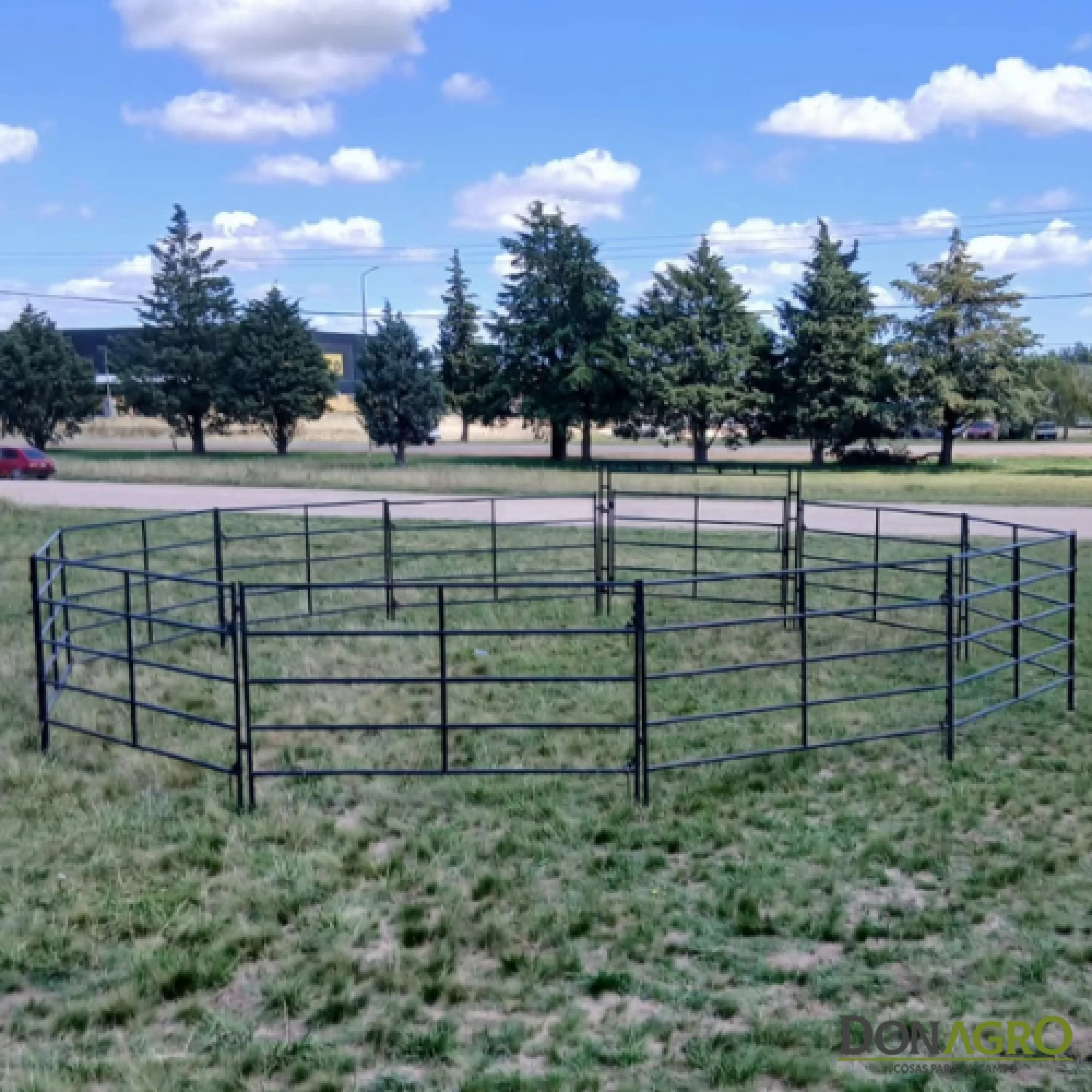 Corral Circular 10mts RINGO para equinos 1.80 alto