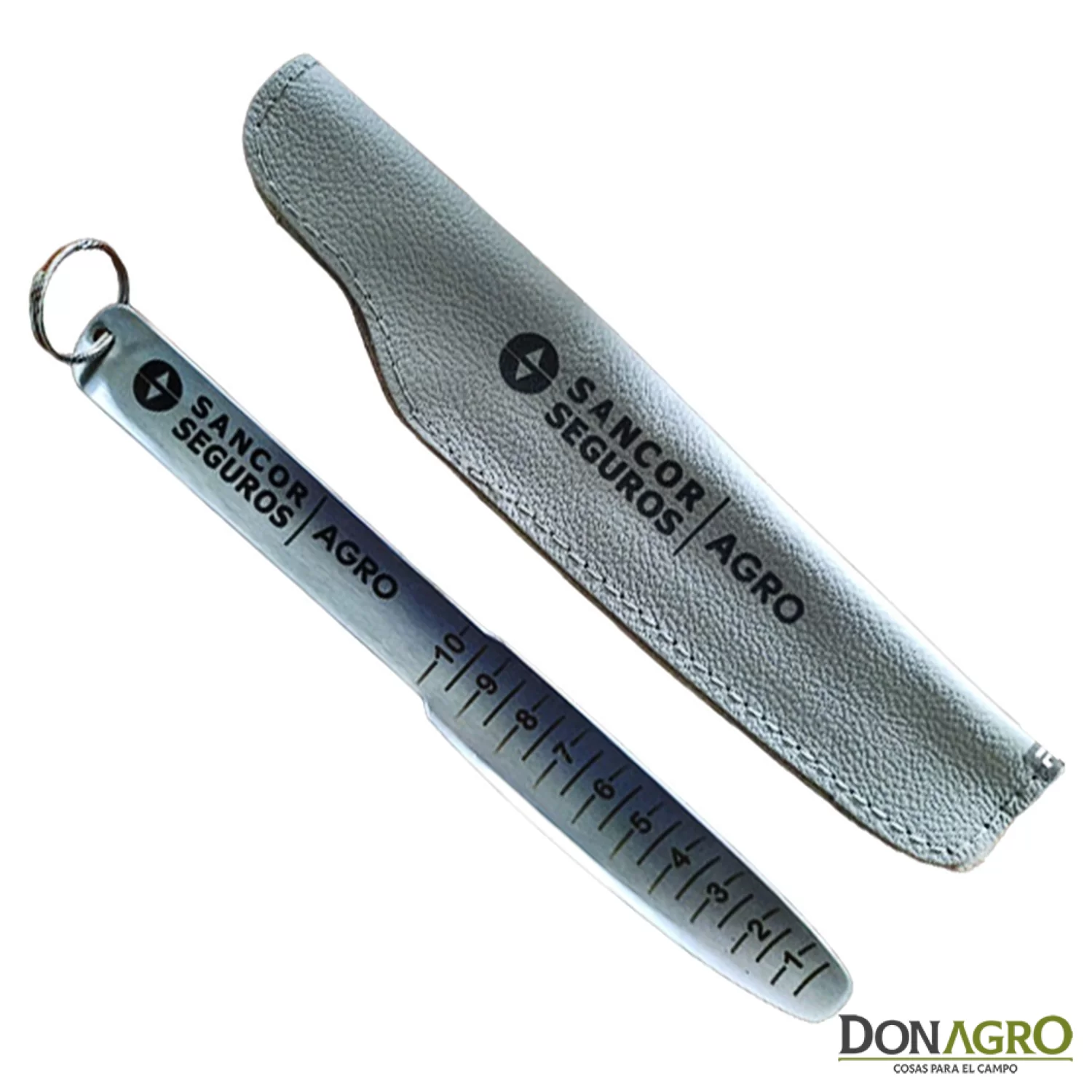 Cucharin profundidad semilla con Logo y Funda