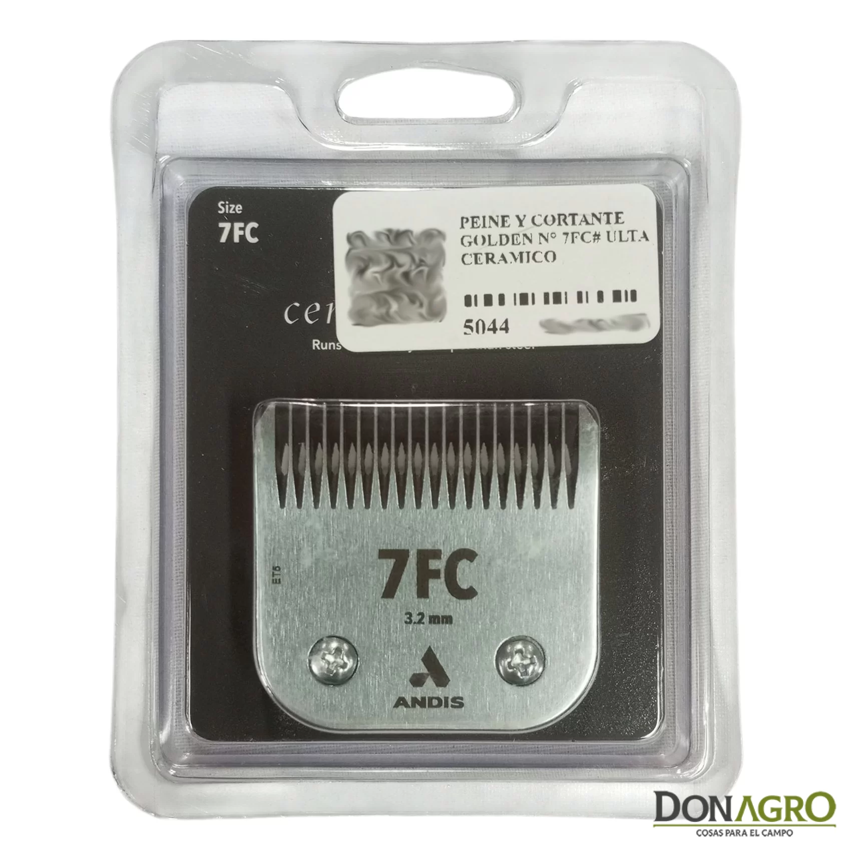 Cuchilla Andis N°7 FC CeramicEDGE 3.20mm