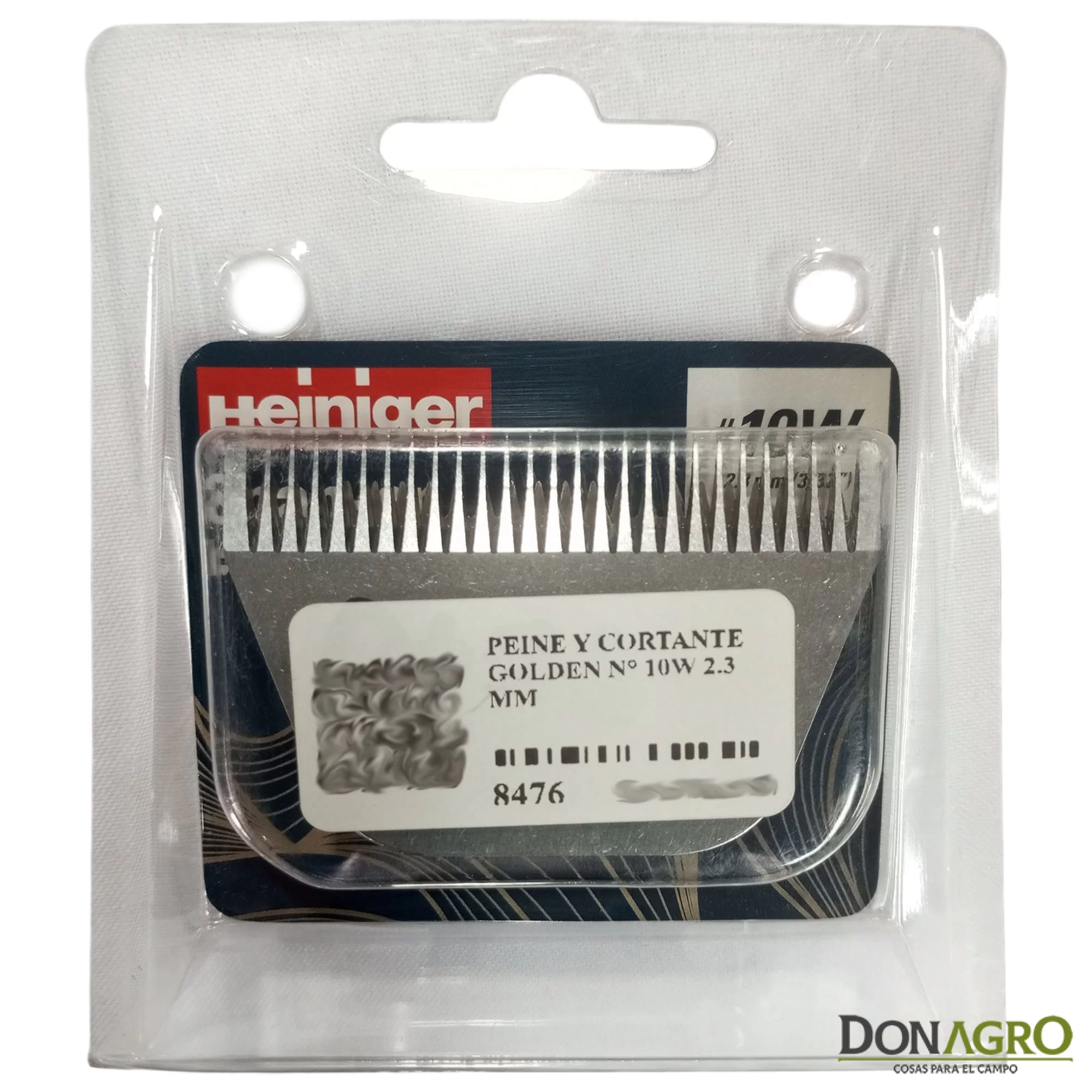 Cuchilla Heiniger Saphir N°10W 2.3mm