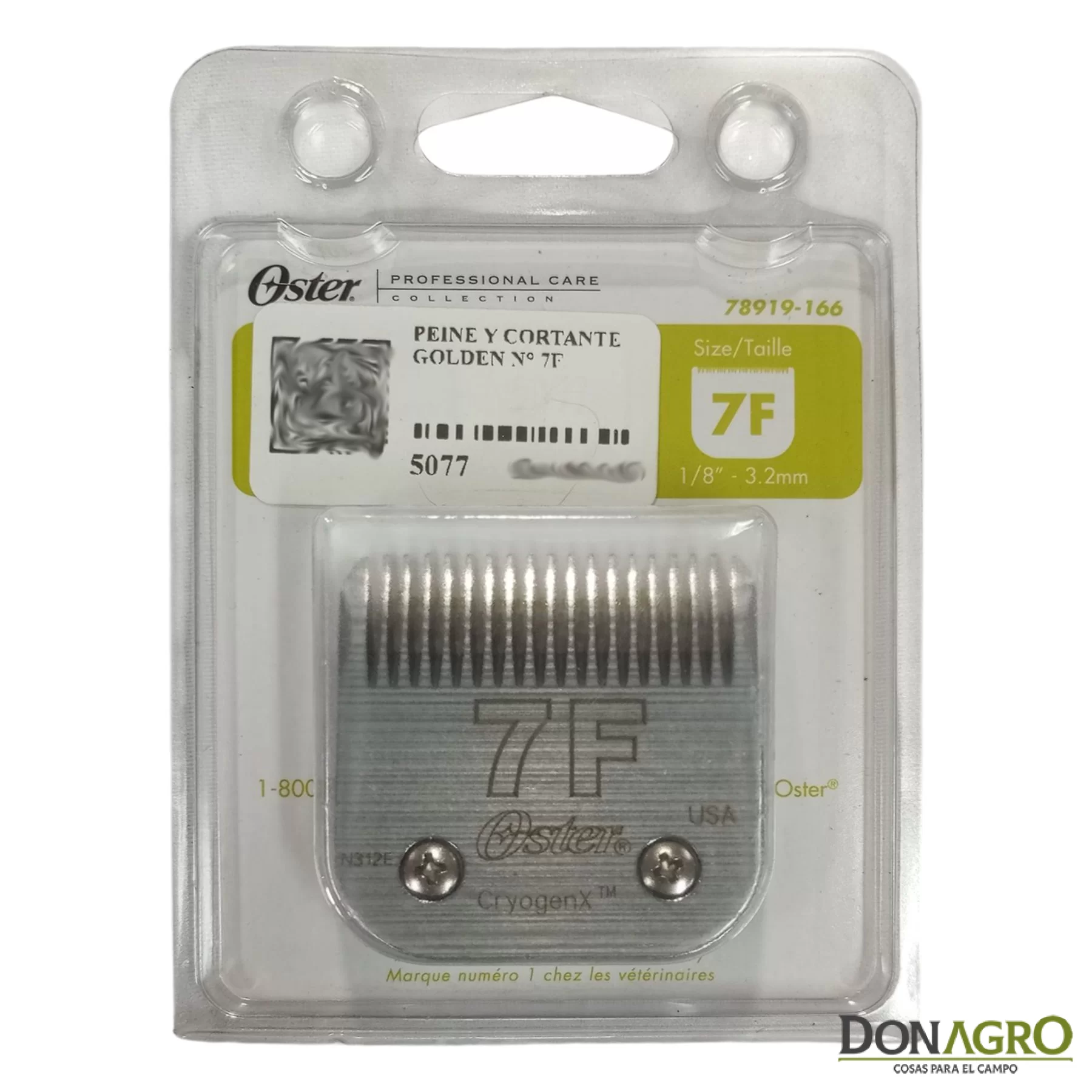 Cuchilla Oster Golden 7F 1/8 3.2mm