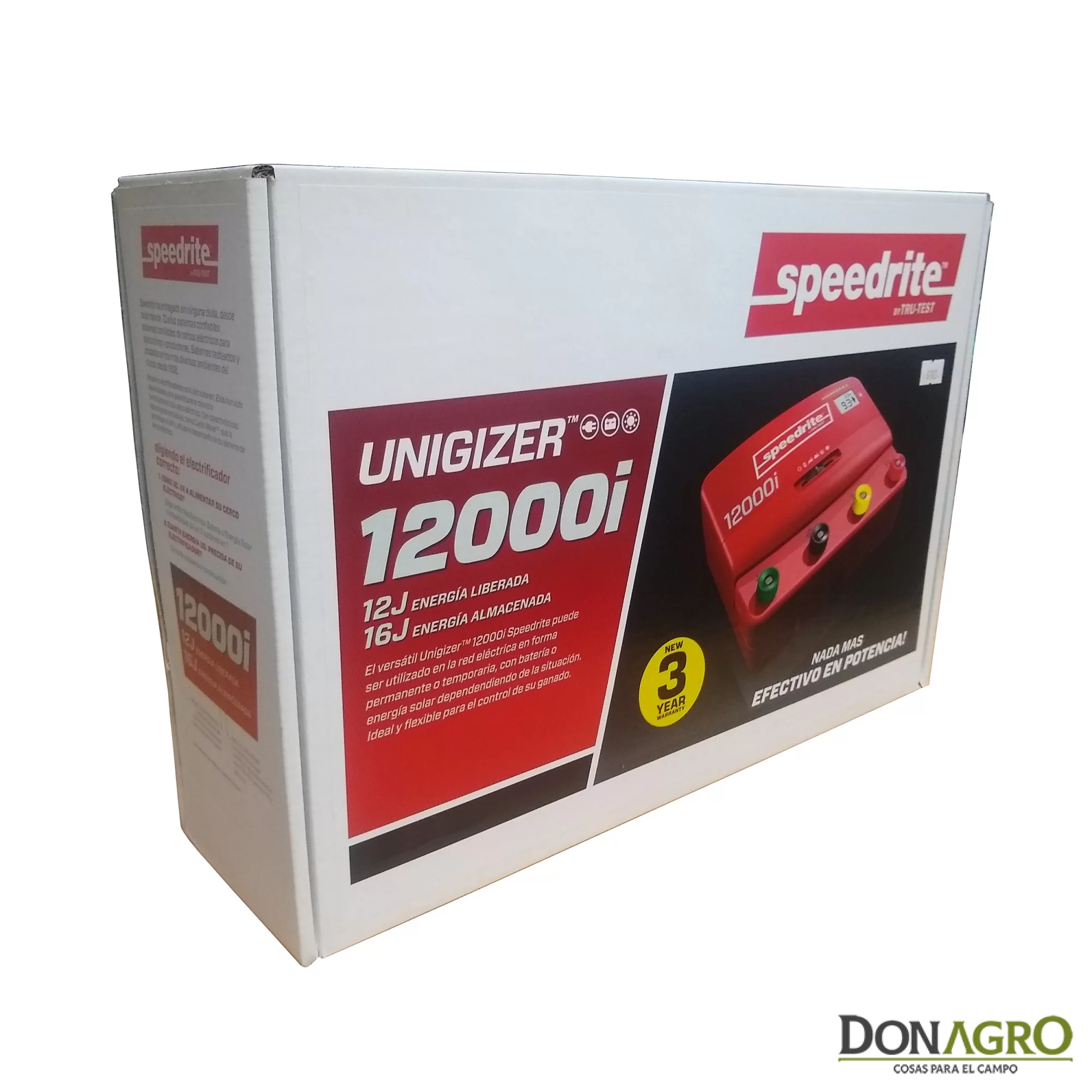 Electrificador 12v 220v Dual 12j Speedrite Datamars 12000i