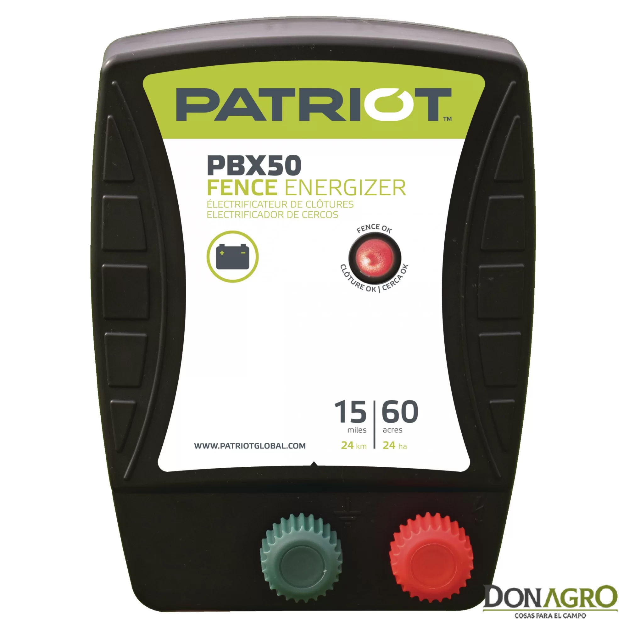 Electrificador 12v 25km 0.5j Patriot