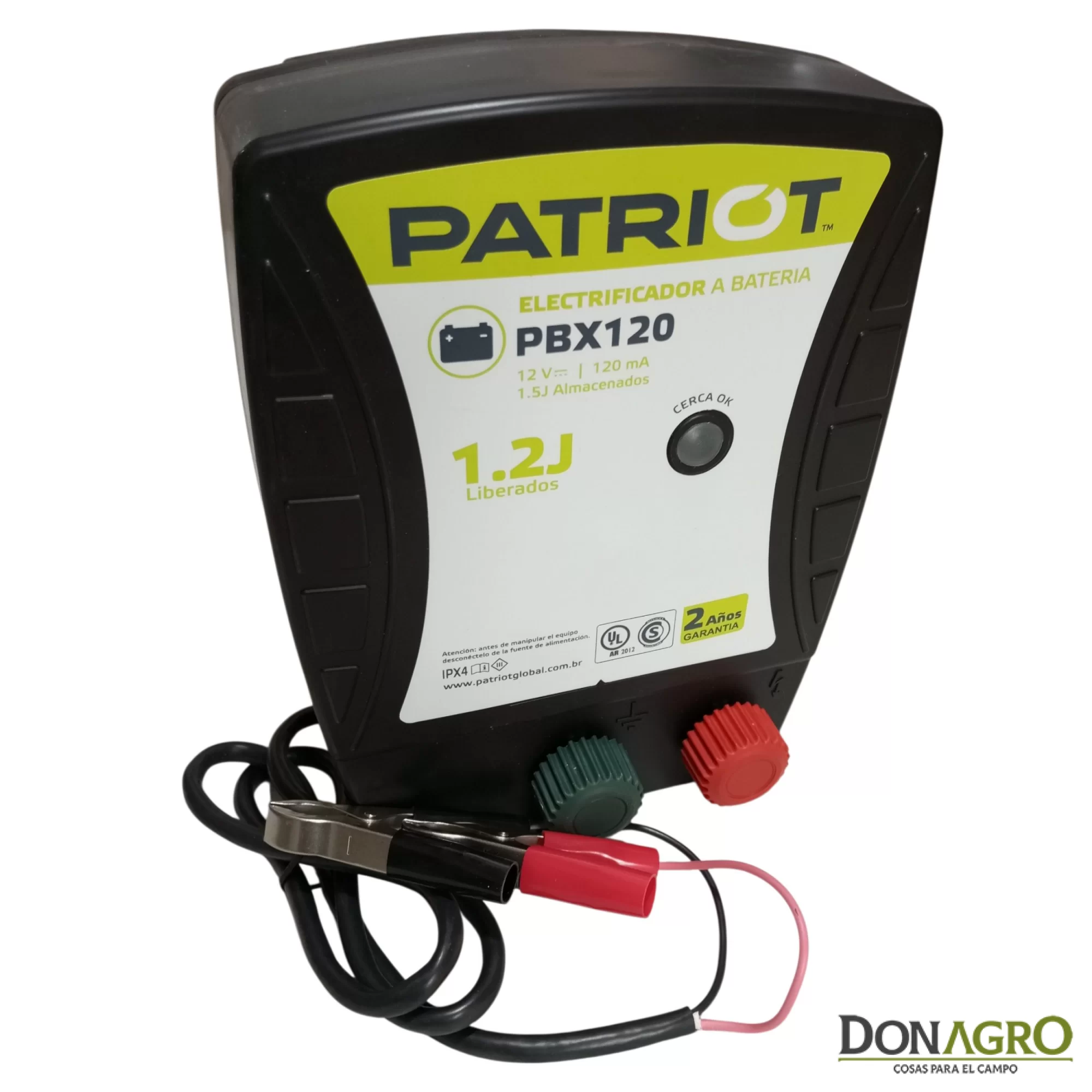 Electrificador 12v 40km 1.2j Patriot