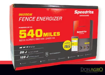 Electrificador 220v 86j Speedrite Datamars 86000w 