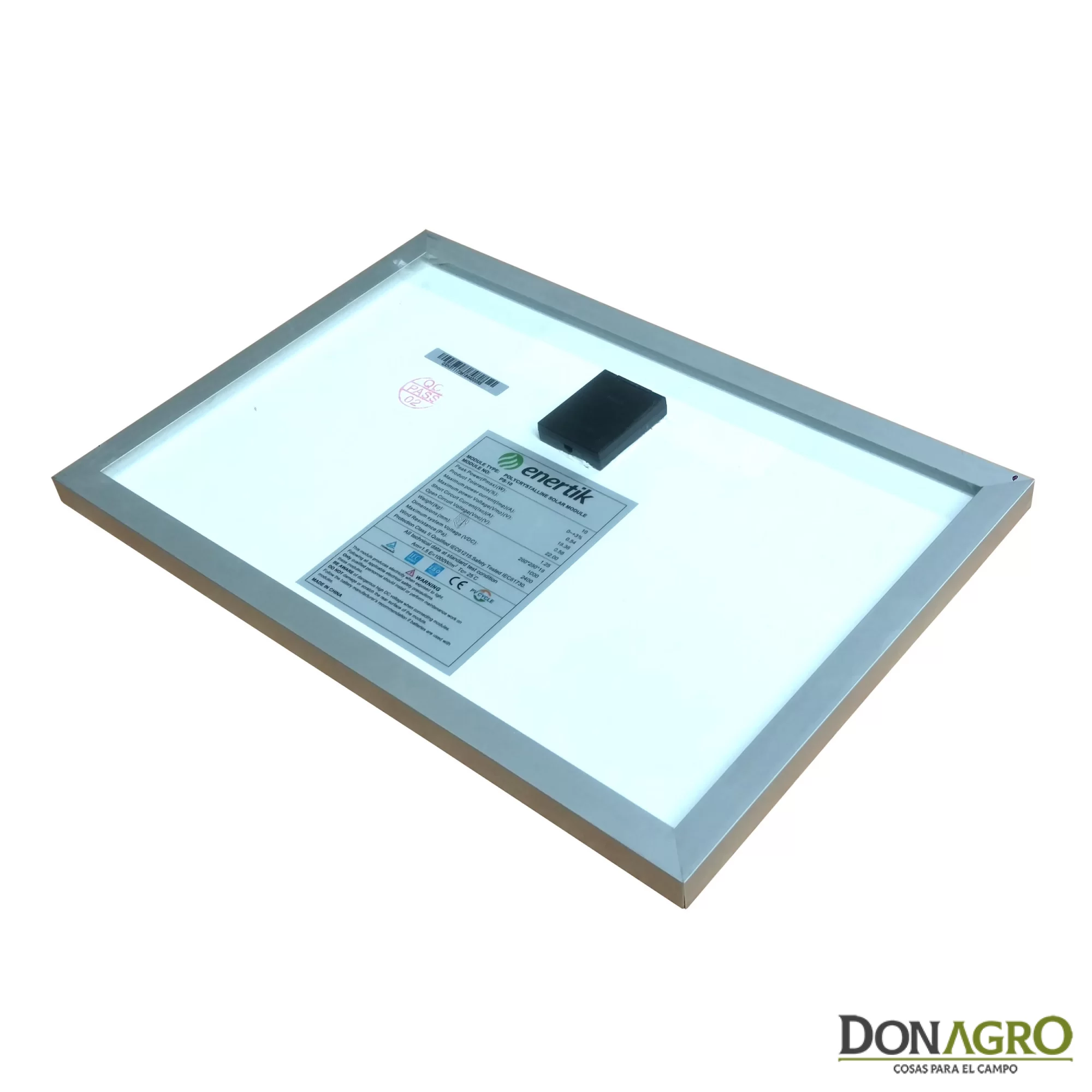 Electrificador Kit Solar 10km 0.5j Plyrap + Panel FIASA