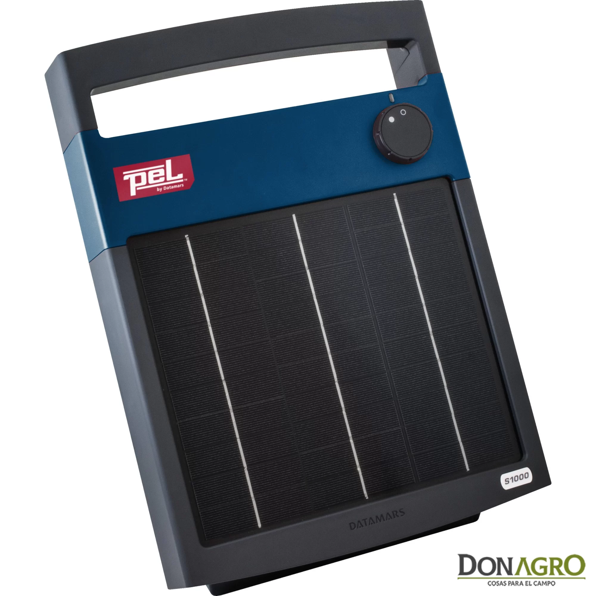 Electrificador Solar c/batería 10km 1.00j PEL S1000