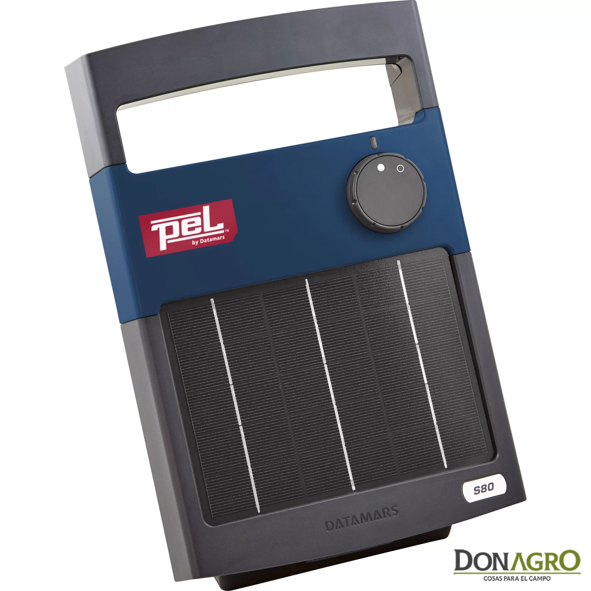 Electrificador Solar c/batería 1km 0.08j PEL S80