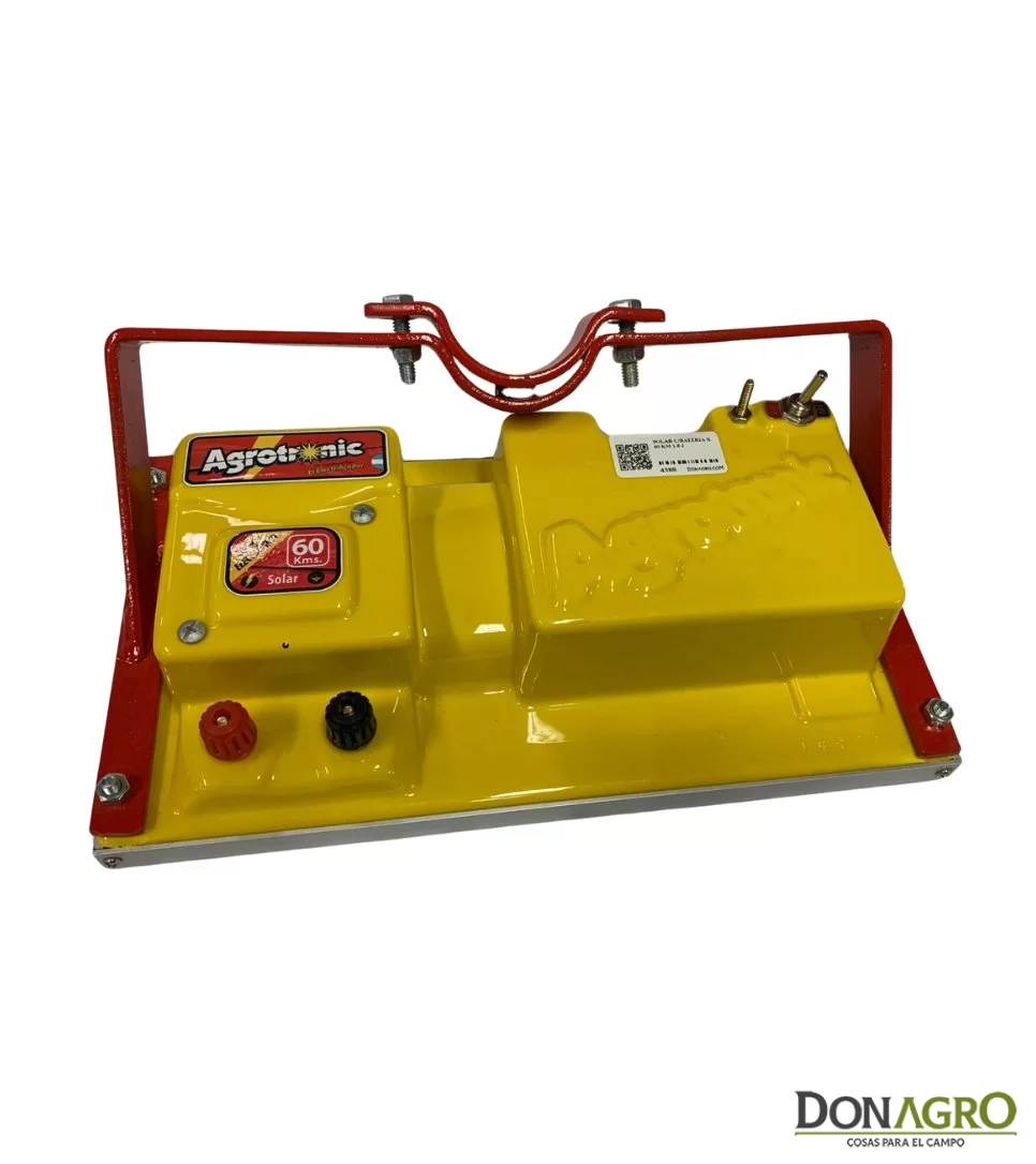 Electrificador Solar con bateria 60km 1.8j Agrotronic