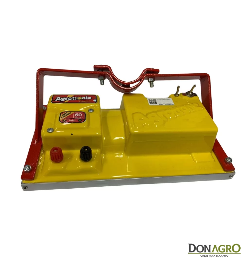 Electrificador Solar con bateria 60km 1.8j Agrotronic