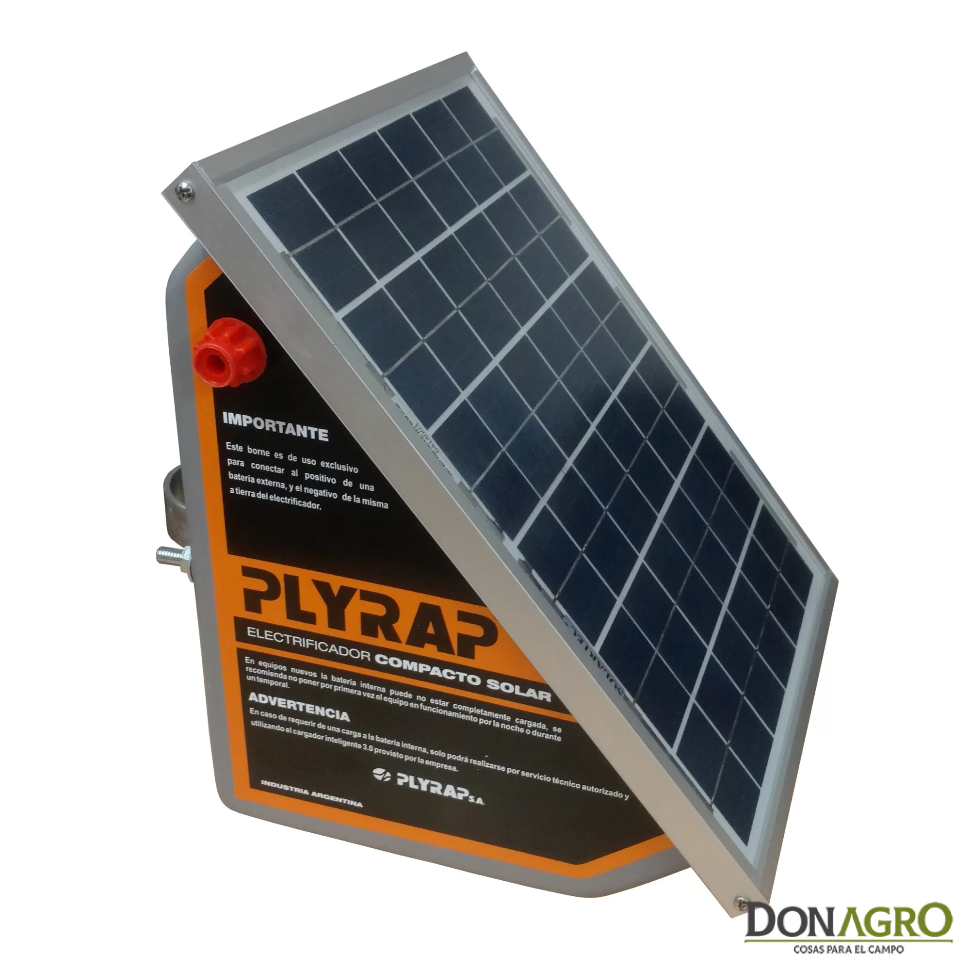 Electrificador Solar con Bateria 75km 3.9j Plyrap