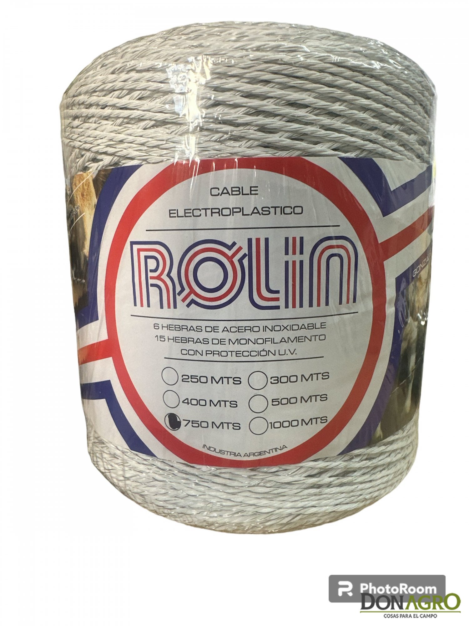 Electropiolin 750 mts 6 hebras Rolin