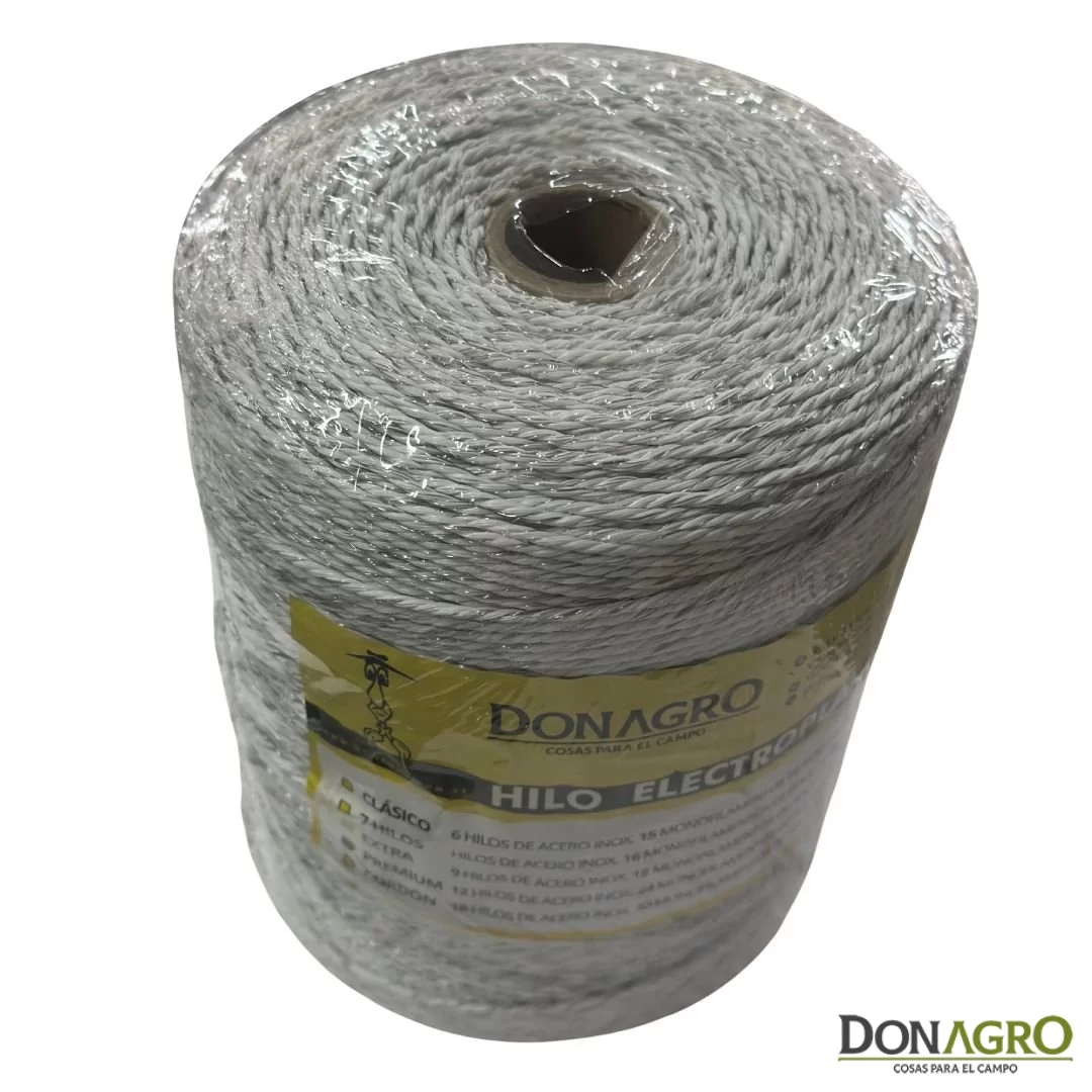 Electropiolin Premium 700 mts 12 hebras Don Agro