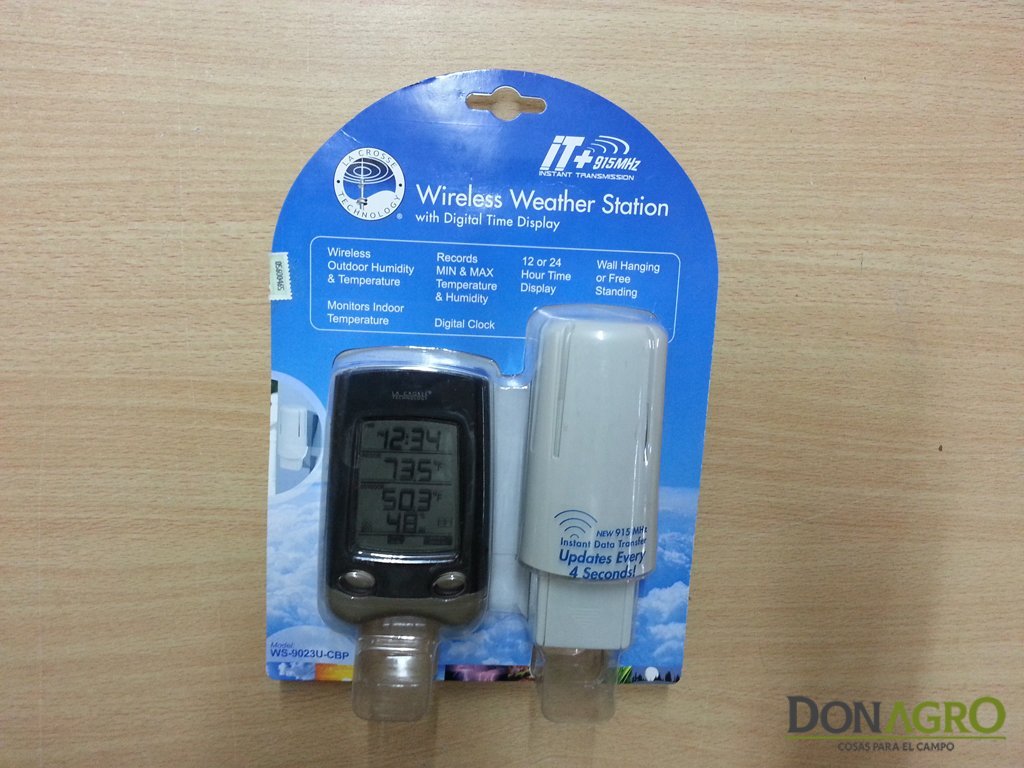 Estacion Meteorologica Humedad y Temperatura Lacrosse WS 9023U-IT