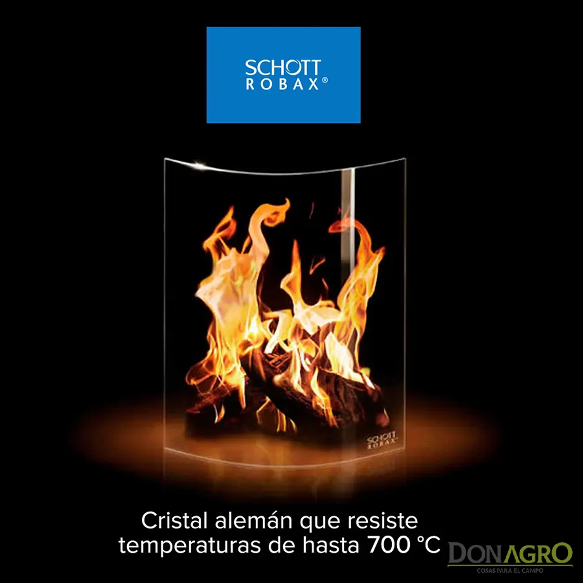 Estufa a leña Bosca ECO 350 6.448 Kcal