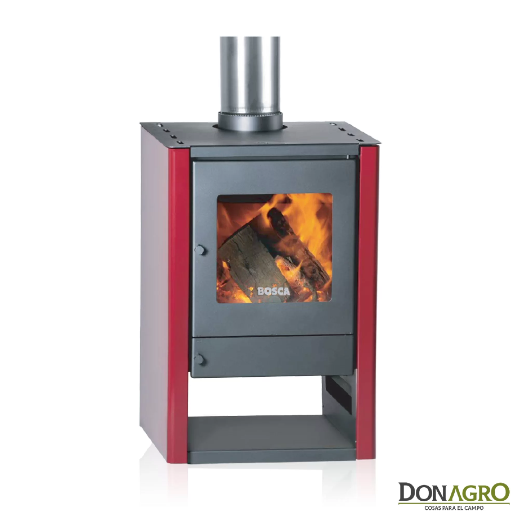 Estufa a Leña Bosca Gold 380 Burdeo 9.114 Kcal