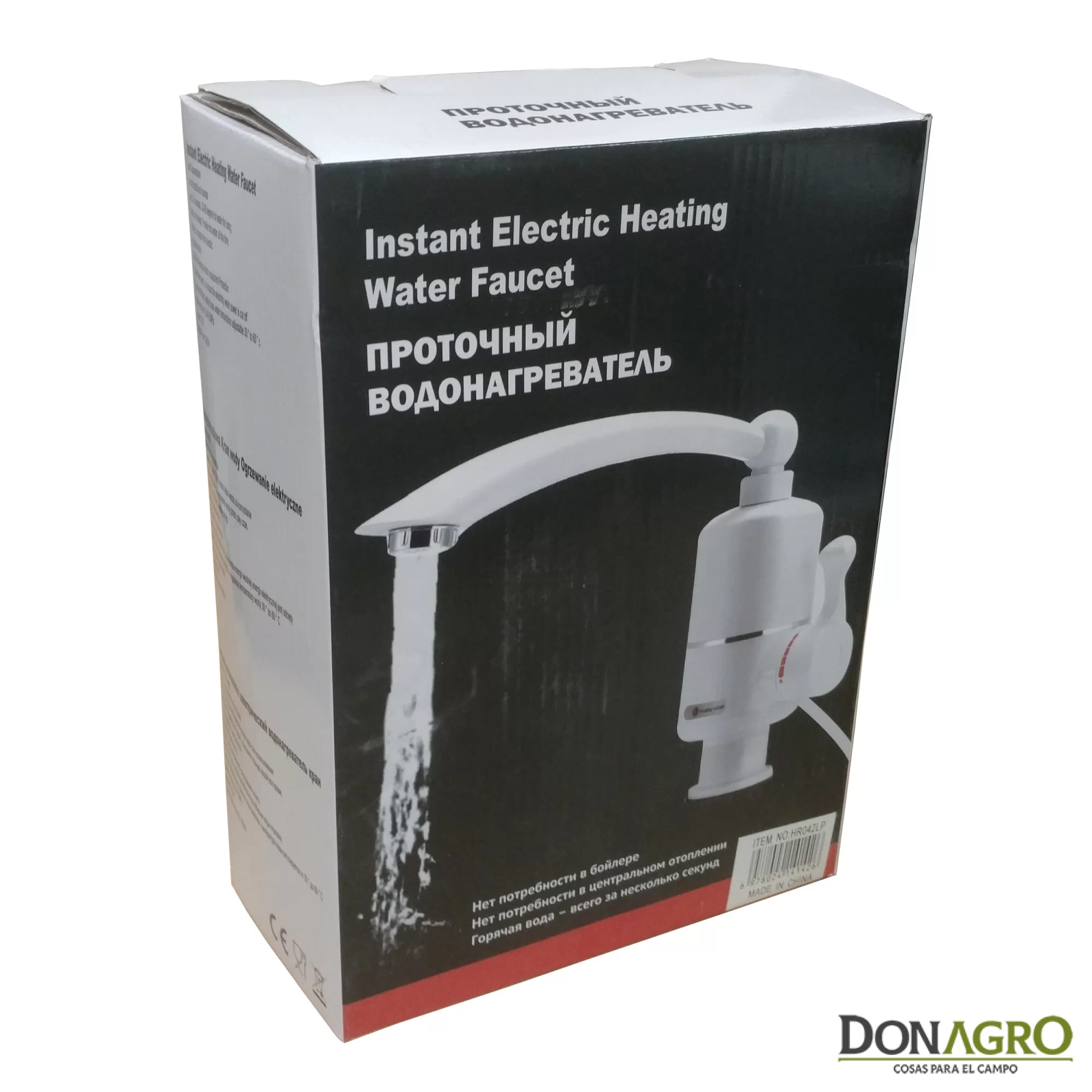 Griferia Electrica Monocomando con Control de Temperatura hasta 60 grados