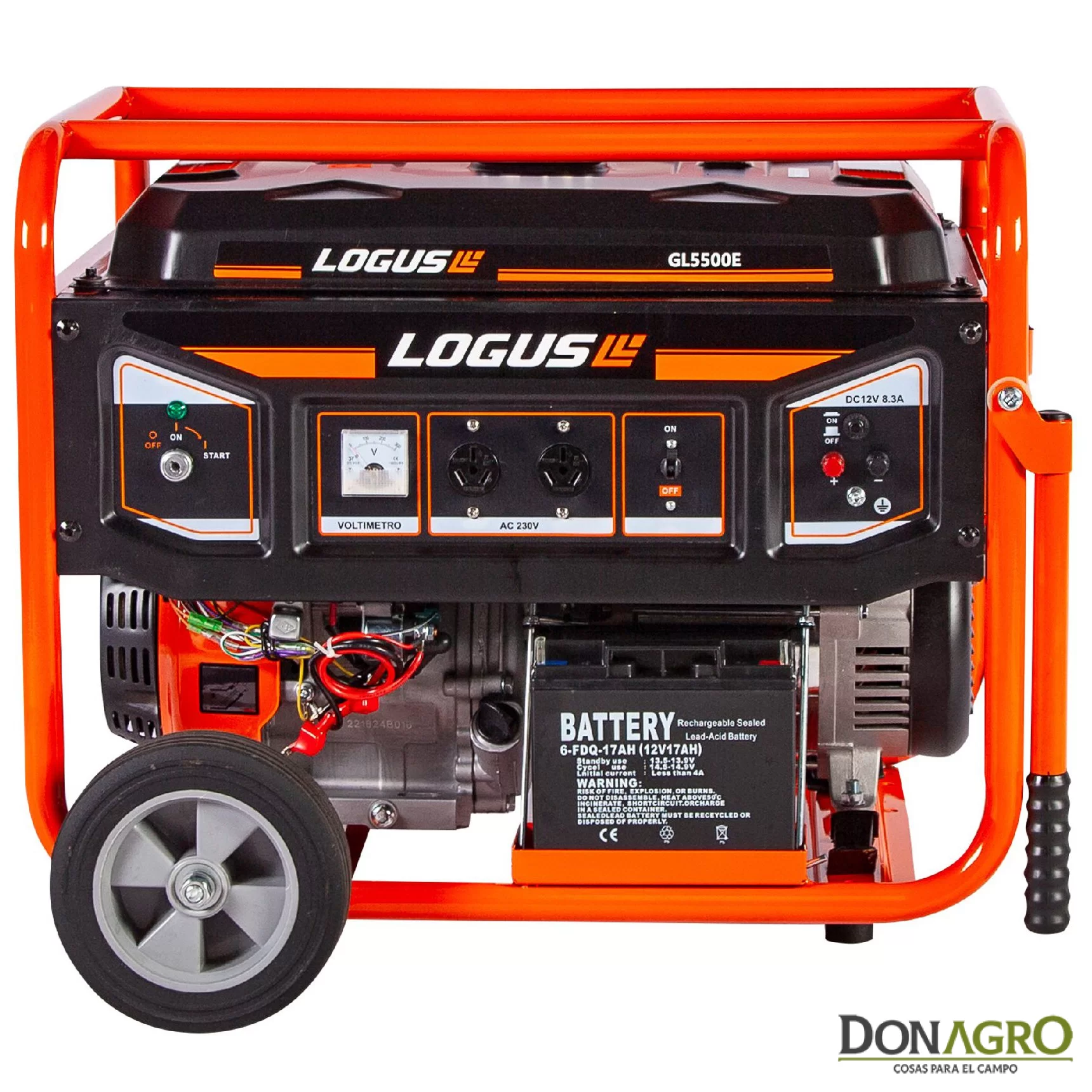 Grupo Electrogeno Logus GL5500E Premium Arranque Elec
